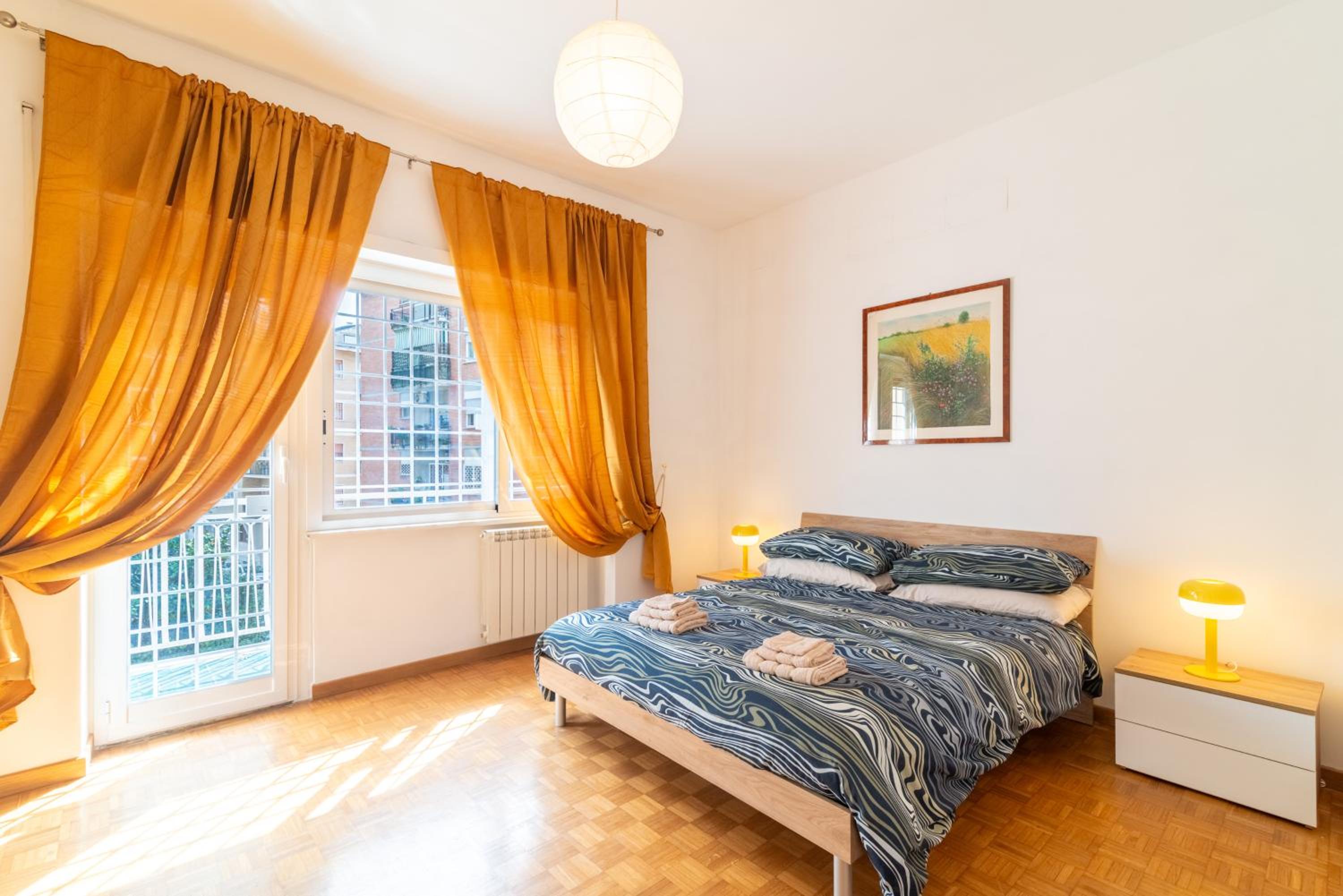 Two-Bedroom Apartment with Balcony