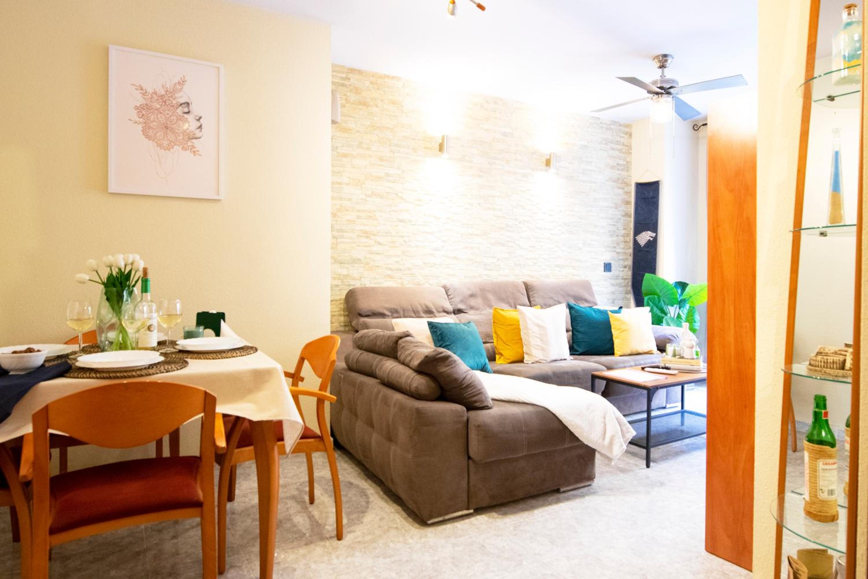 Apartamento de dos habitaciones