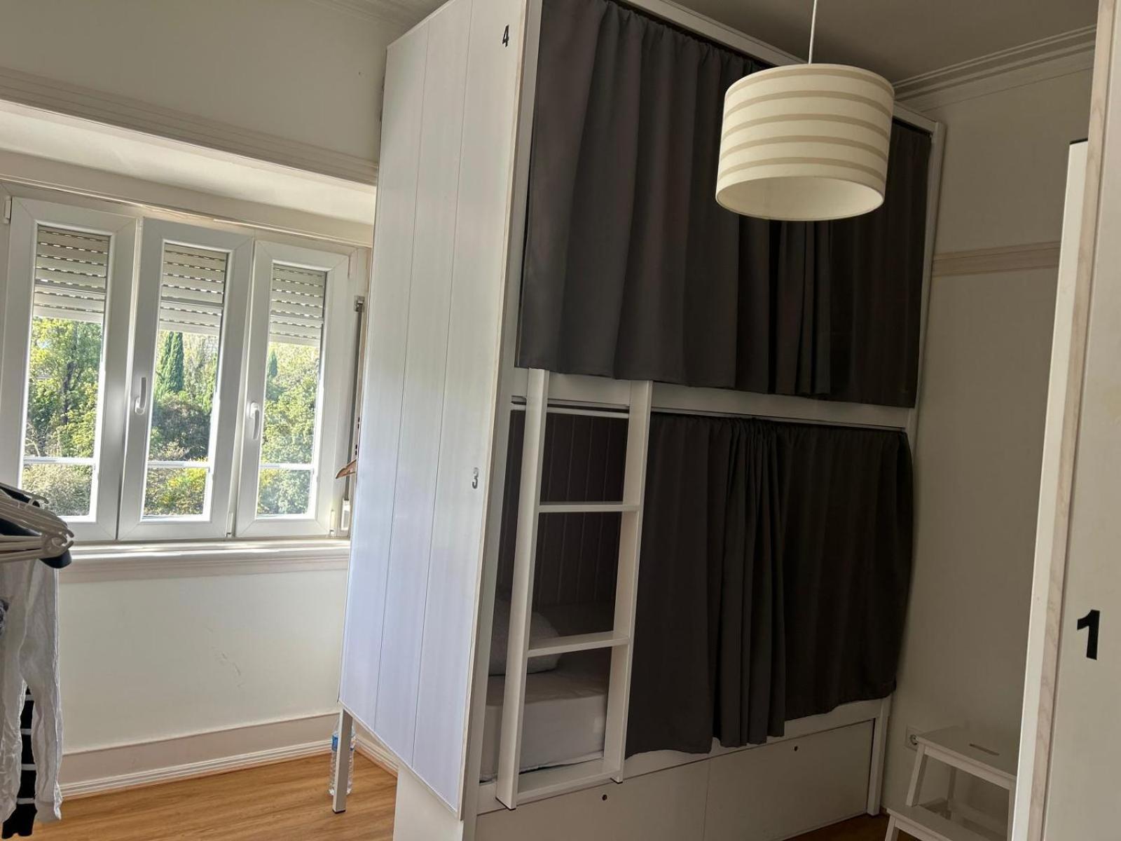 Bed in 4-Bed Male Dormitory Room photo 1