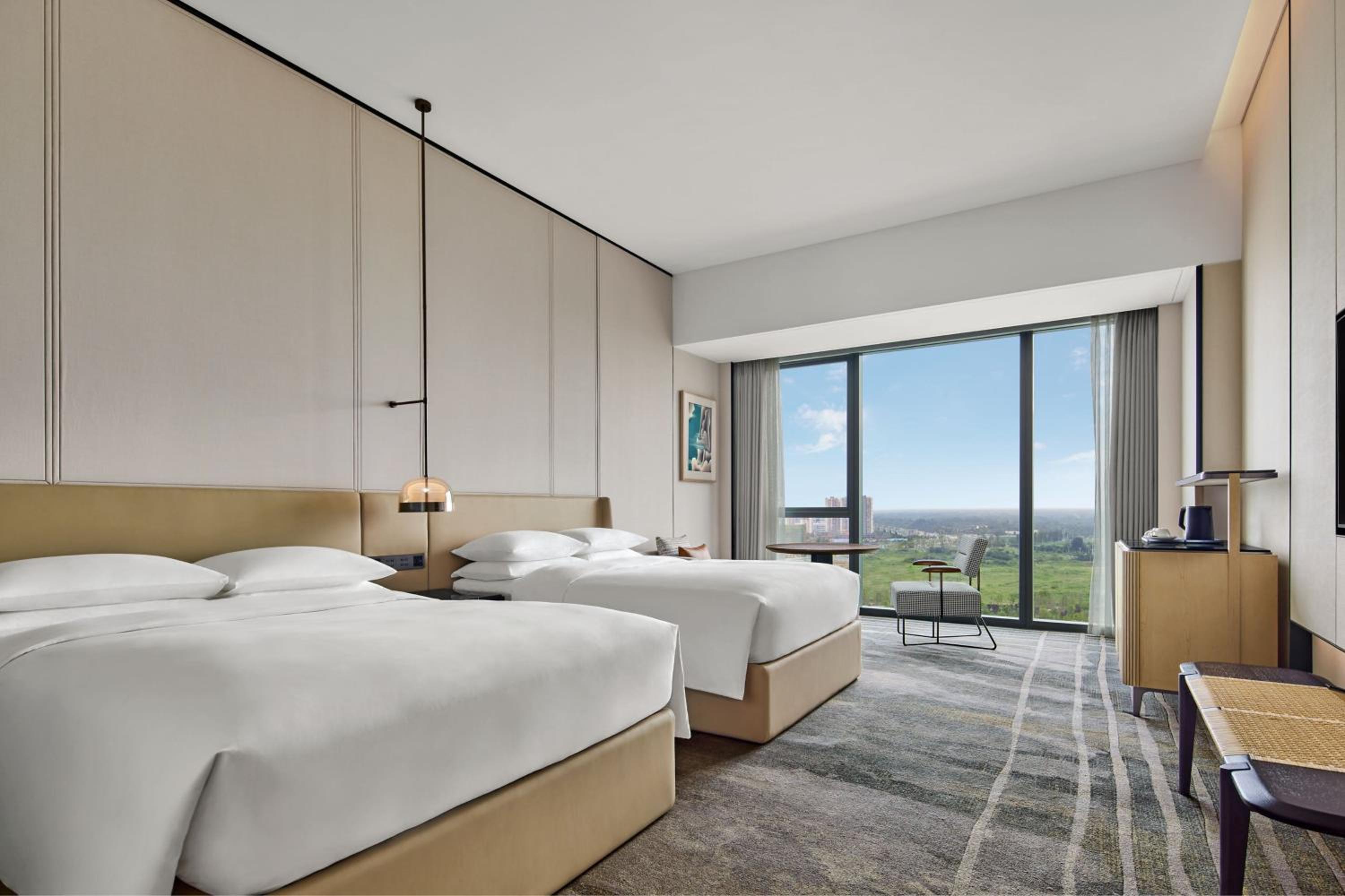 Deluxe Twin Room with City View - Photo 3