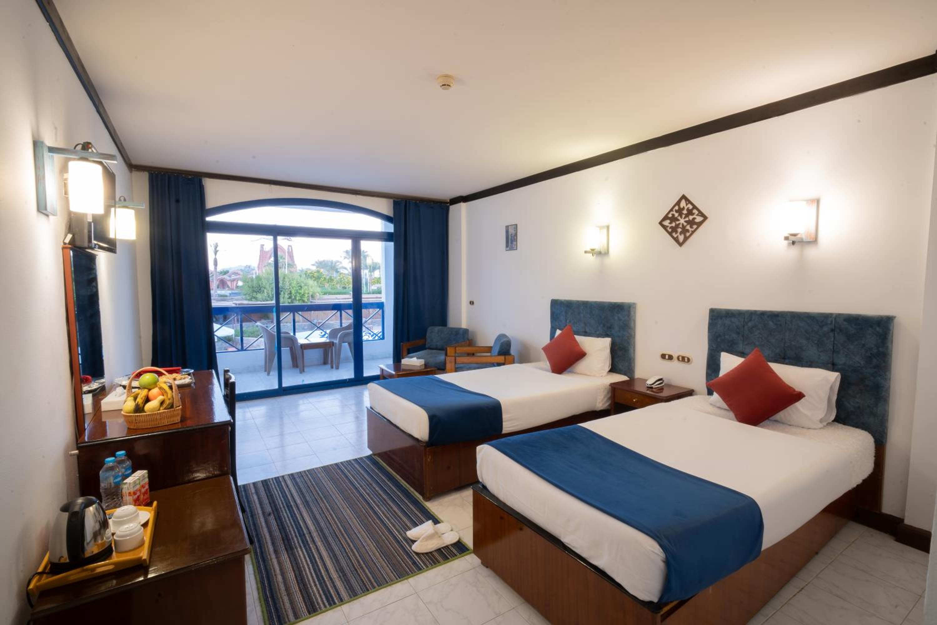 Double or Twin Room with Pool View
