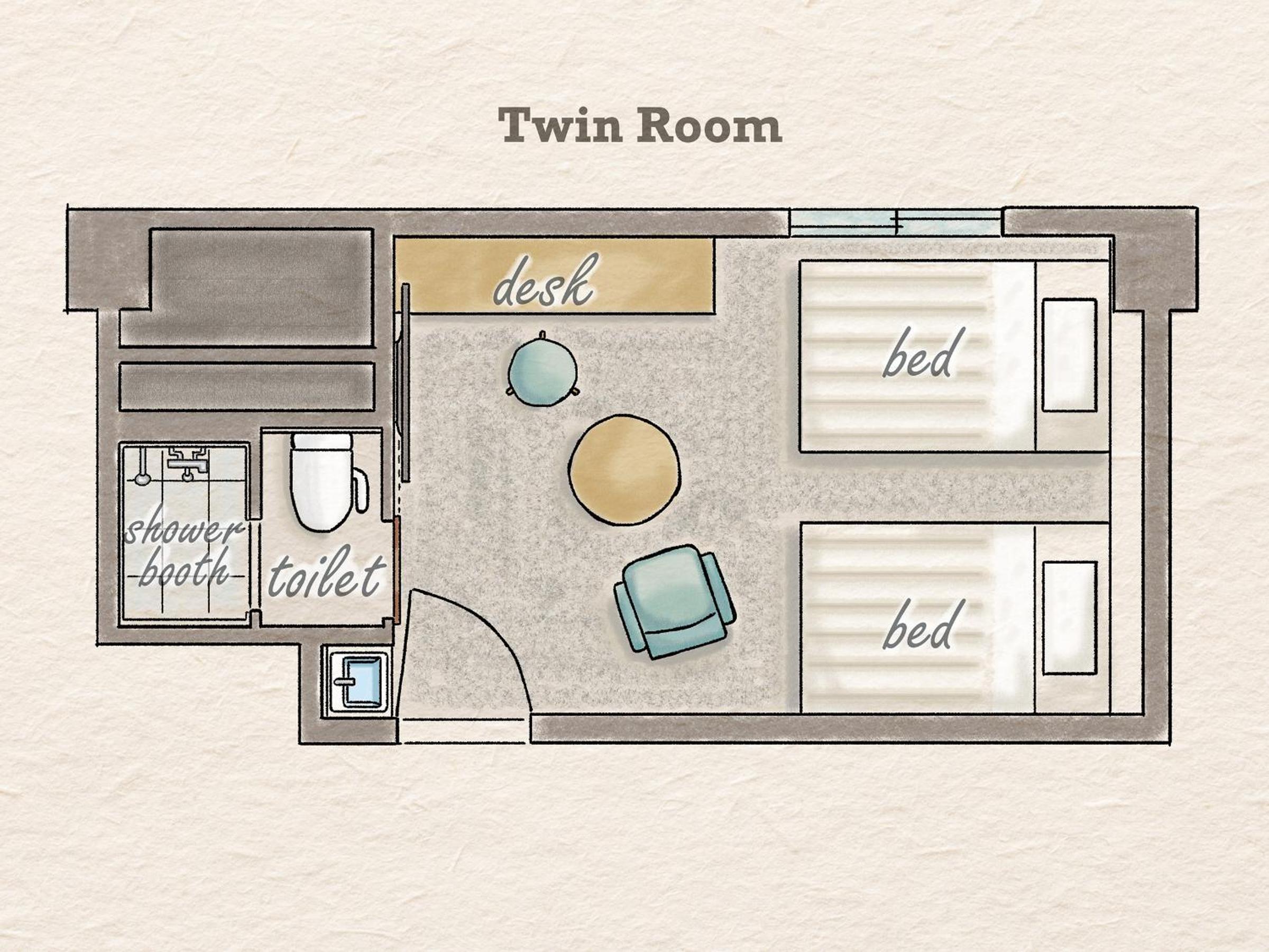 Twin Room - Non-Smoking - Photo 2
