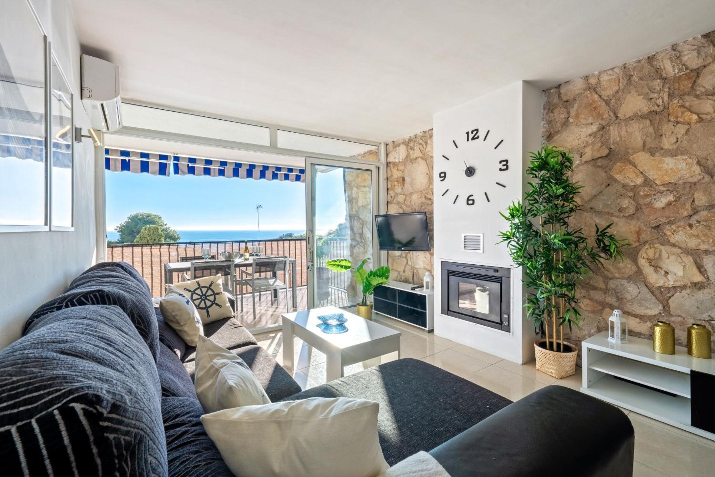 Apartamento con vista al mar