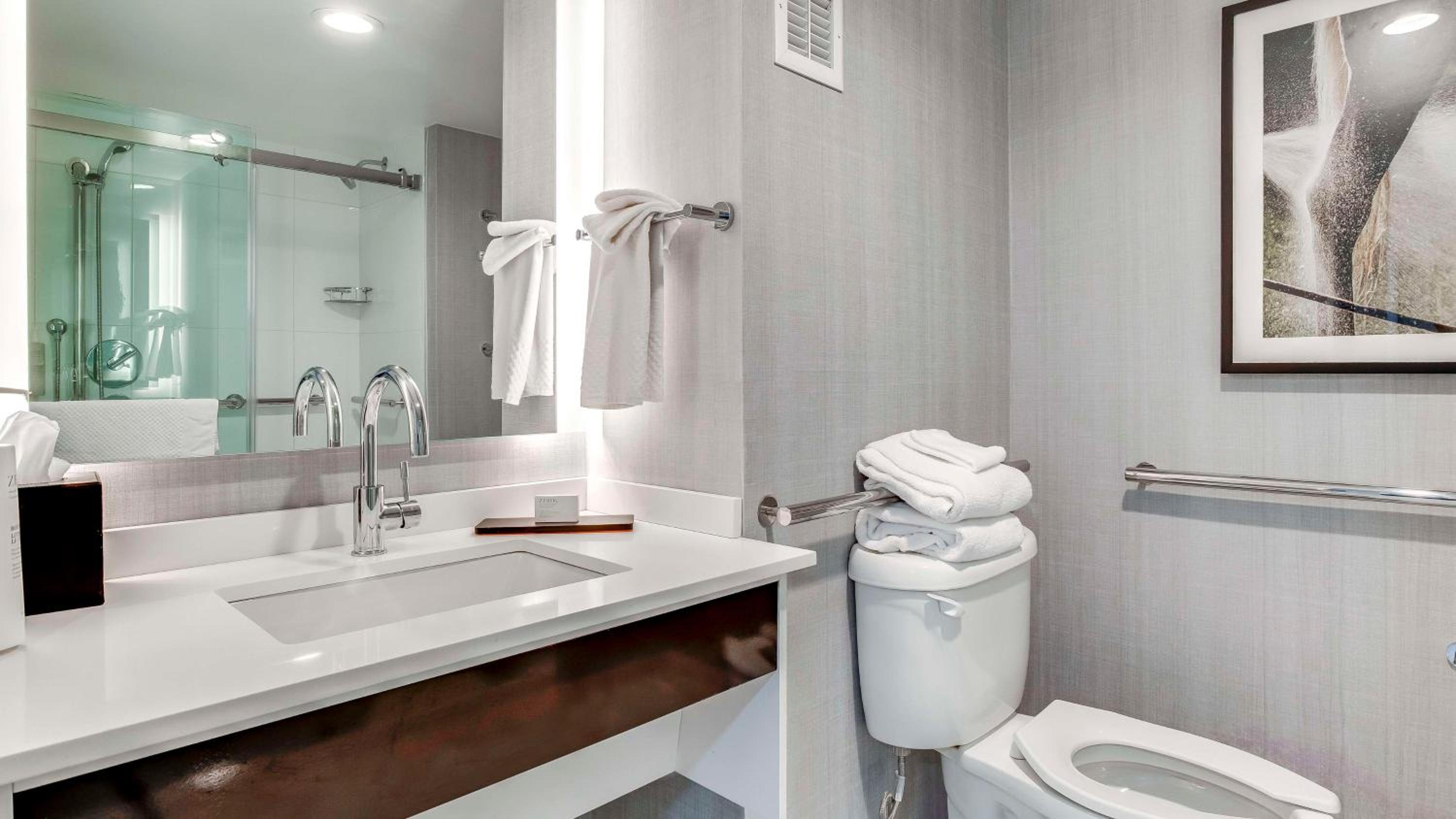 King Suite with Roll-In Shower - Mobility/Hearing Accessible - Non-Smoking - Photo 10
