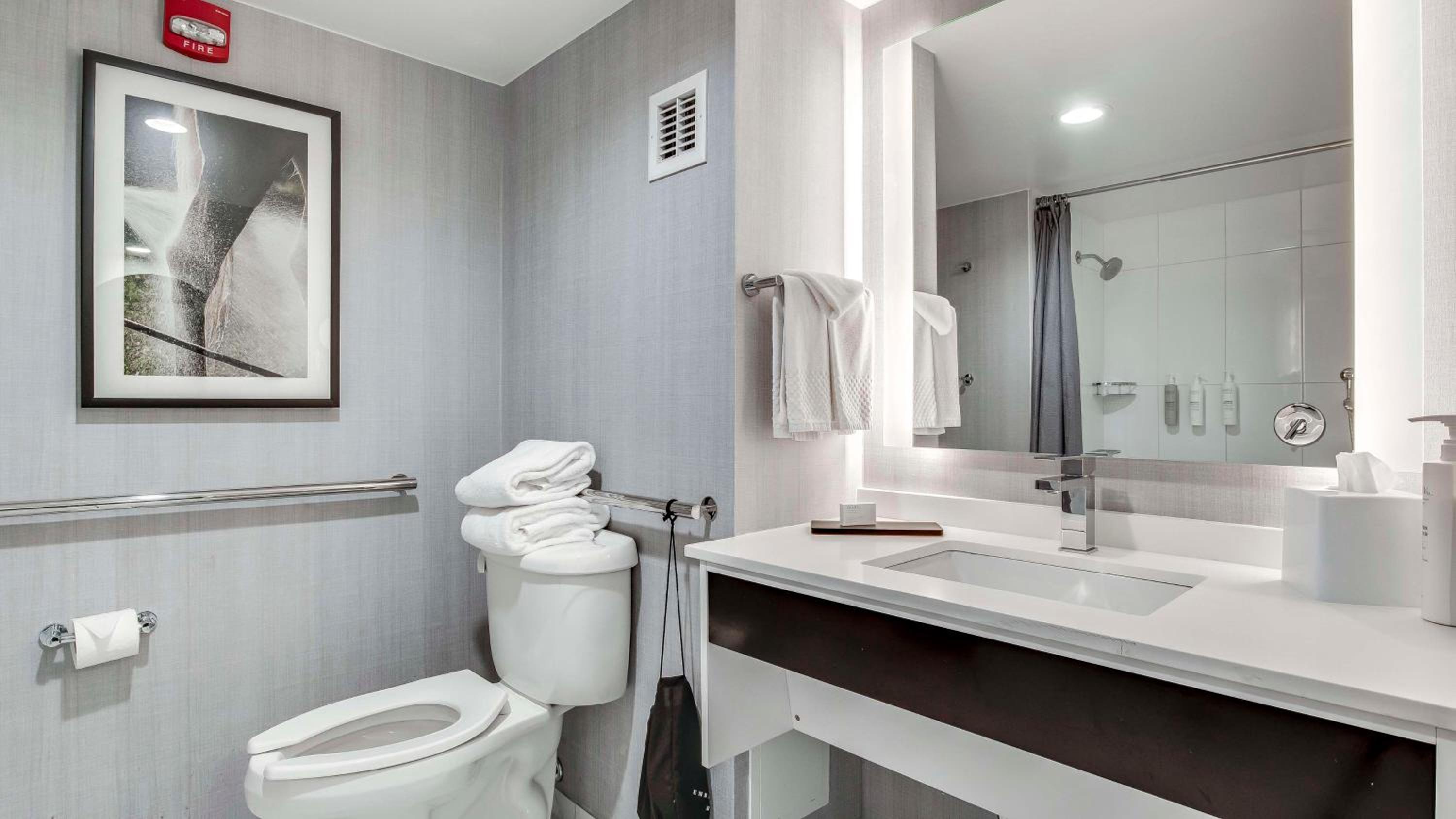 King Suite with Roll-In Shower - Mobility/Hearing Accessible - Non-Smoking - Photo 4
