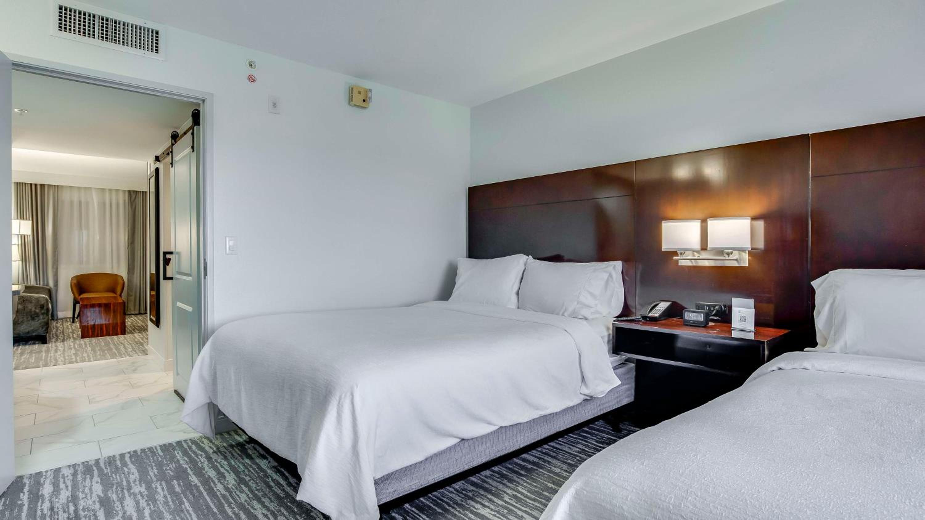Suite With Two Queen Beds And Roll-In Shower - Mobility/Hearing Access