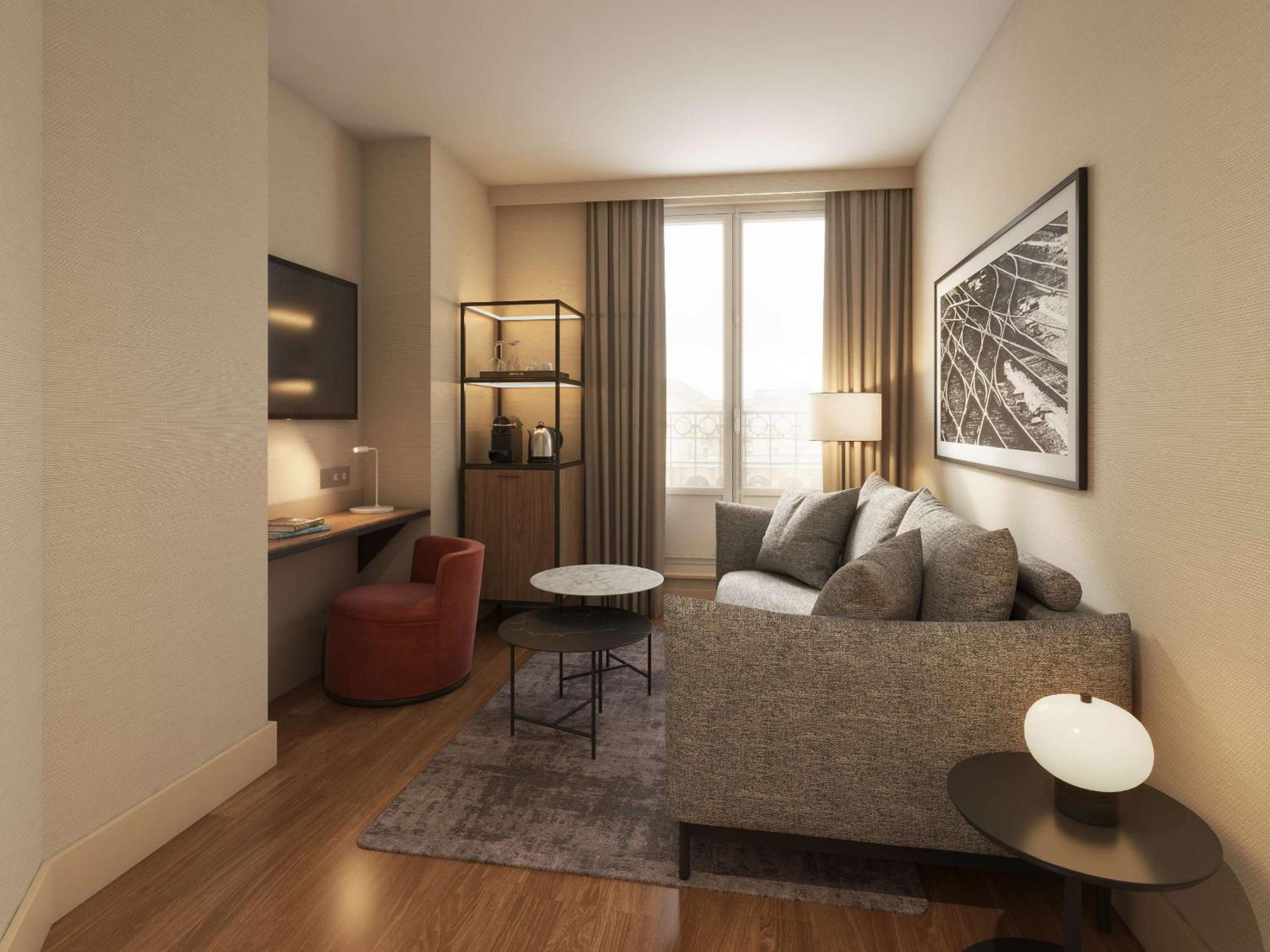 Suite New Style Double Twin with View and Extra Bed (2 Adults + 2 Children)