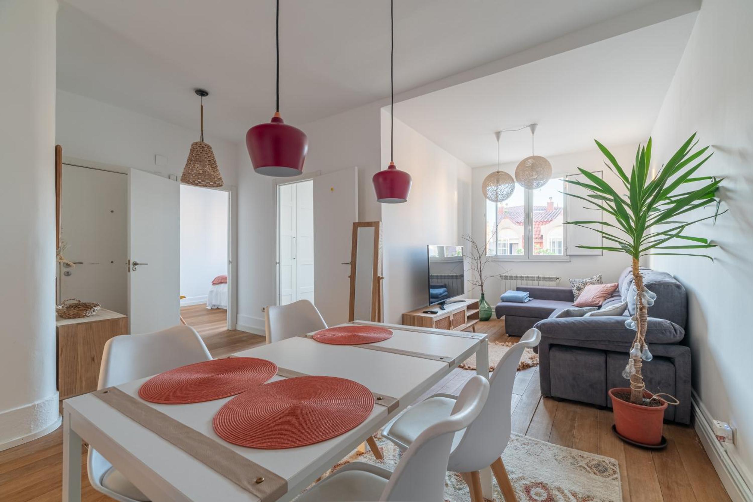 Apartamento de dos habitaciones
