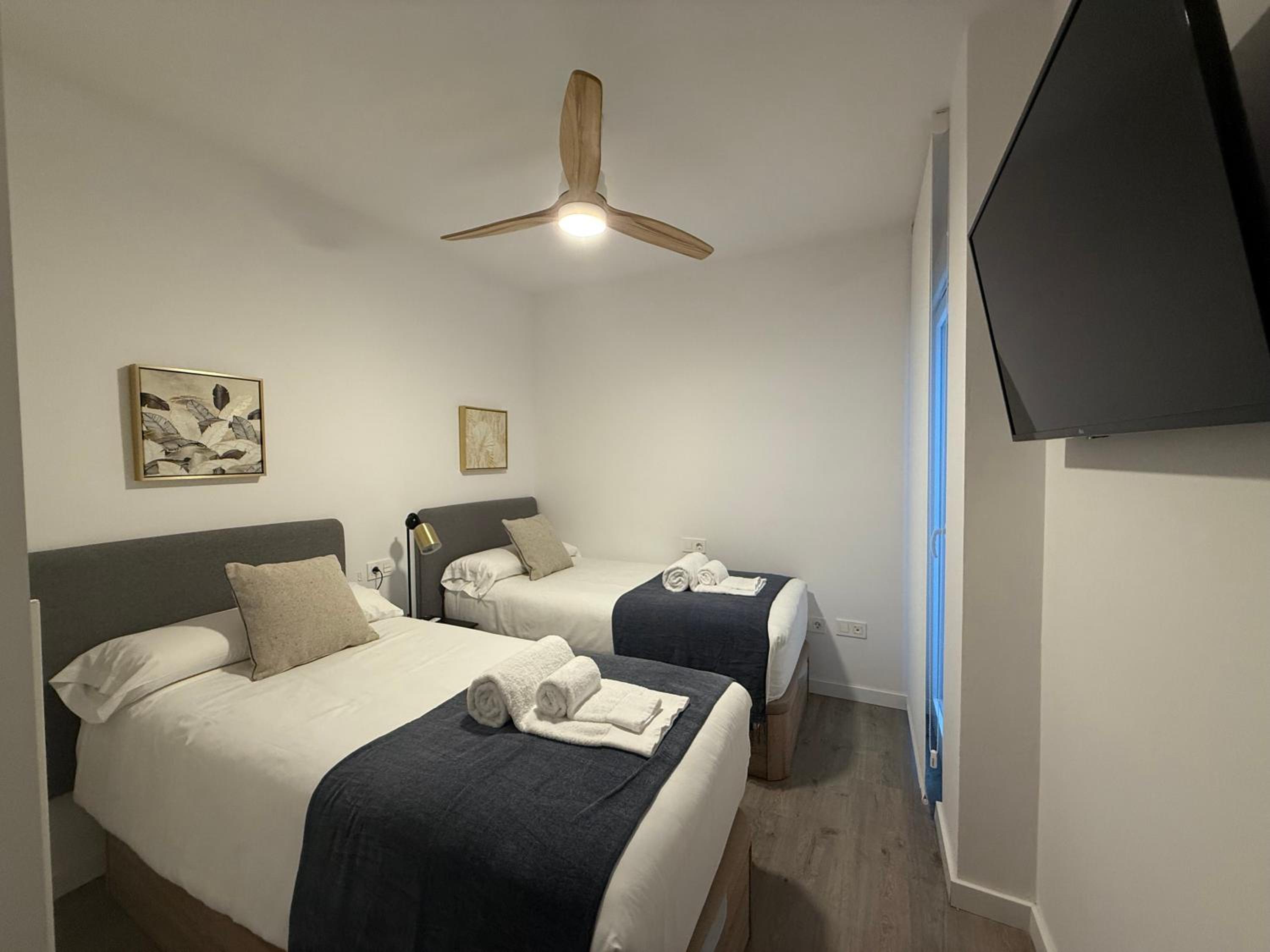 Apartamento de dos habitaciones