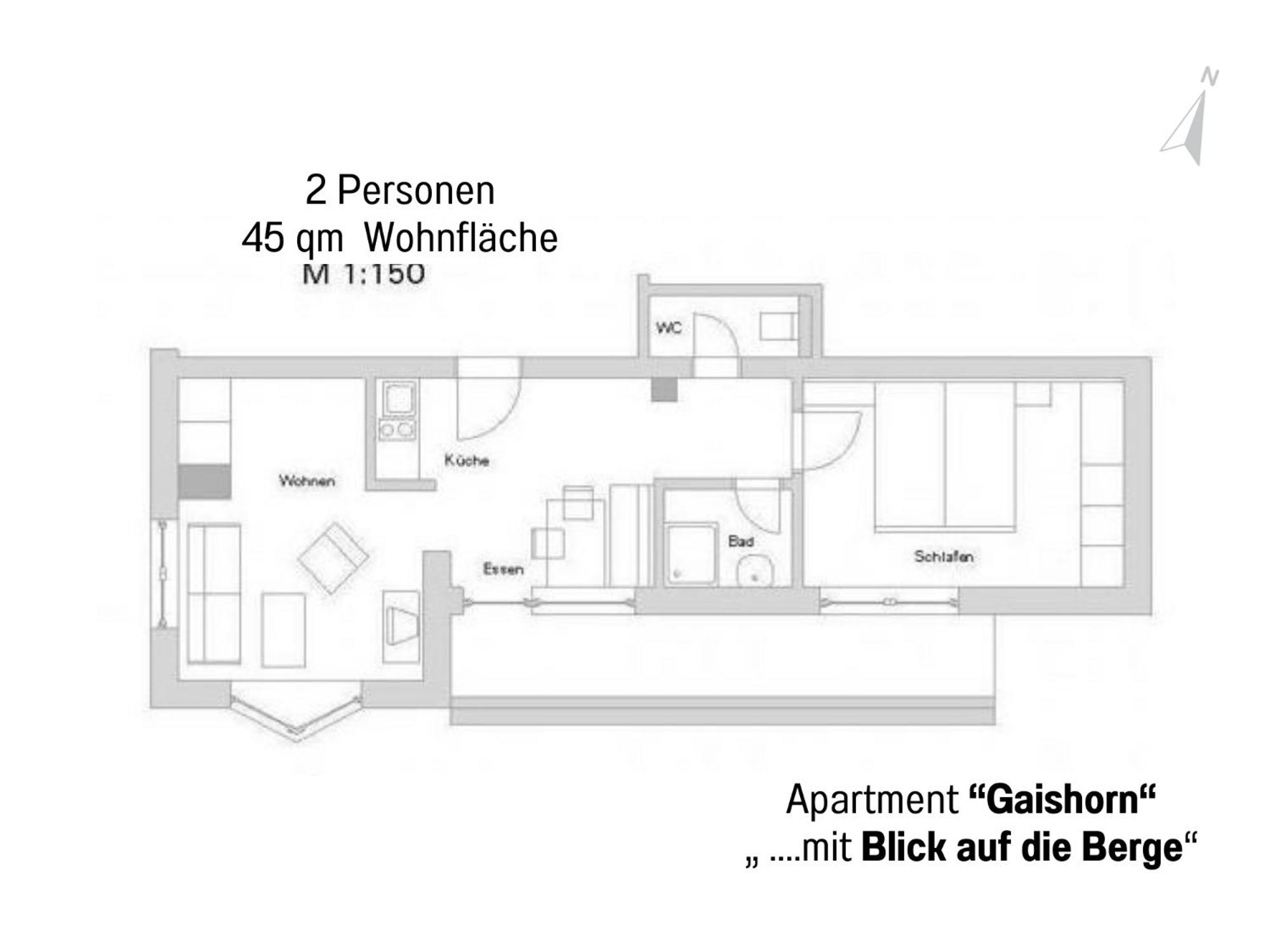 Apartment with Mountain View photo 3