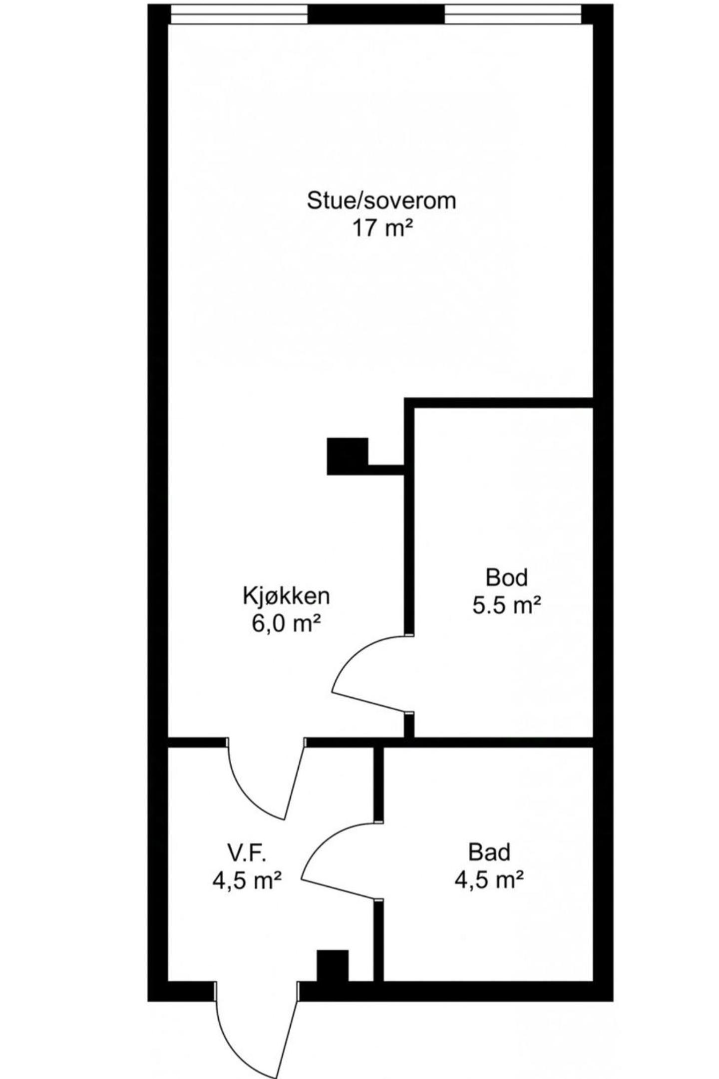 One-Bedroom Apartment photo 2