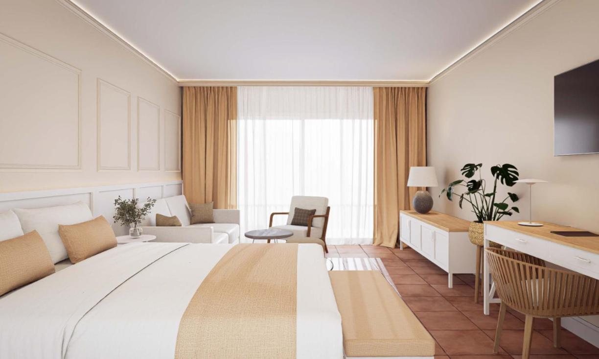 Habitación Doble con Balcón (2 adultos + 1 niño)