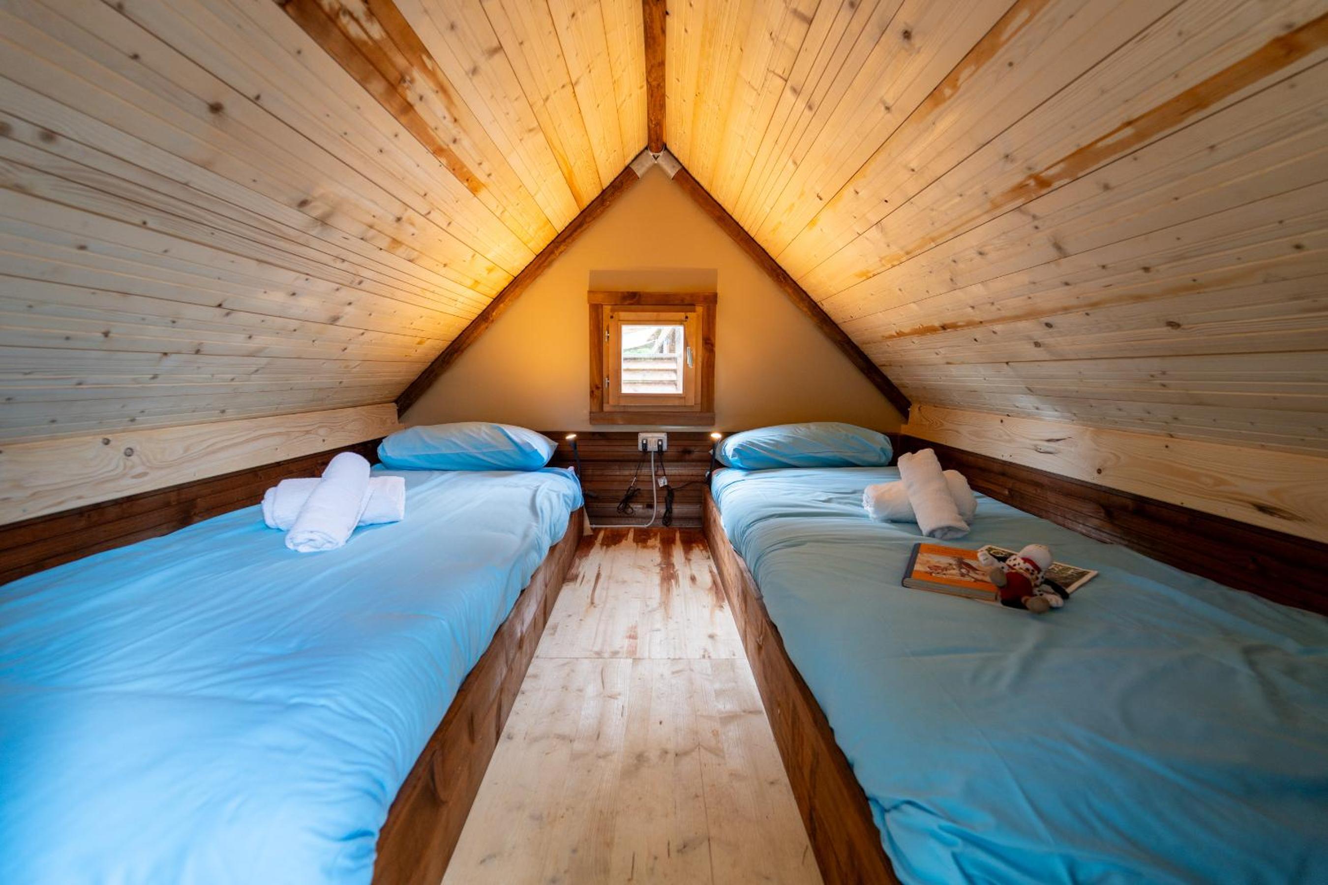 Standard Tent Split Level with Shared Bathroom