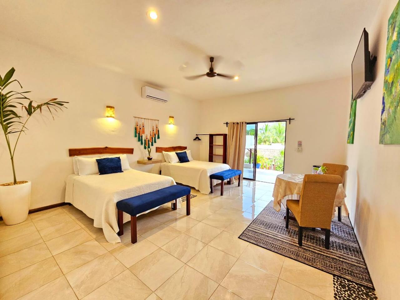 Superior Queen Room with Two Queen Beds with Pool View