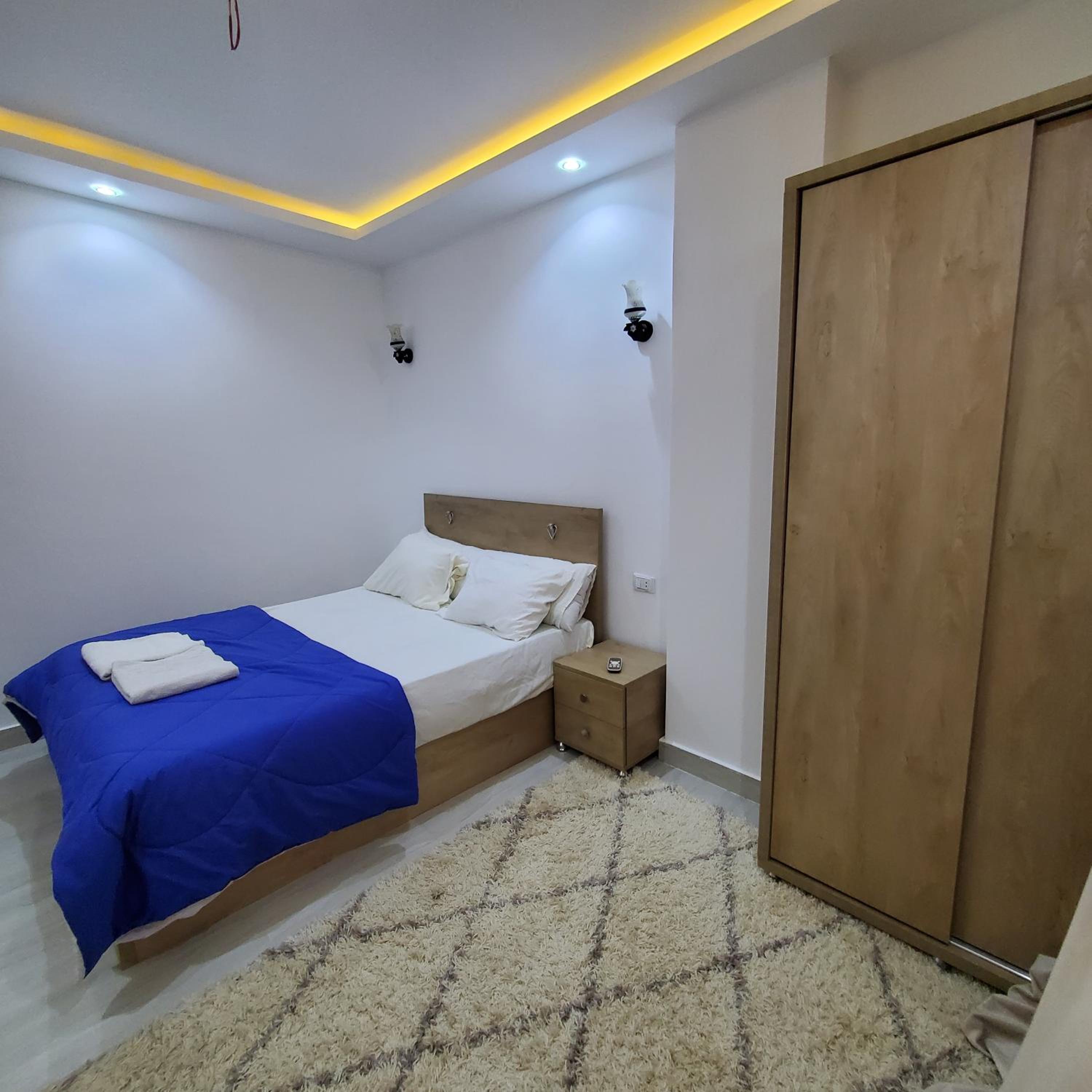 Deluxe One-Bedroom Apartment with Garden View