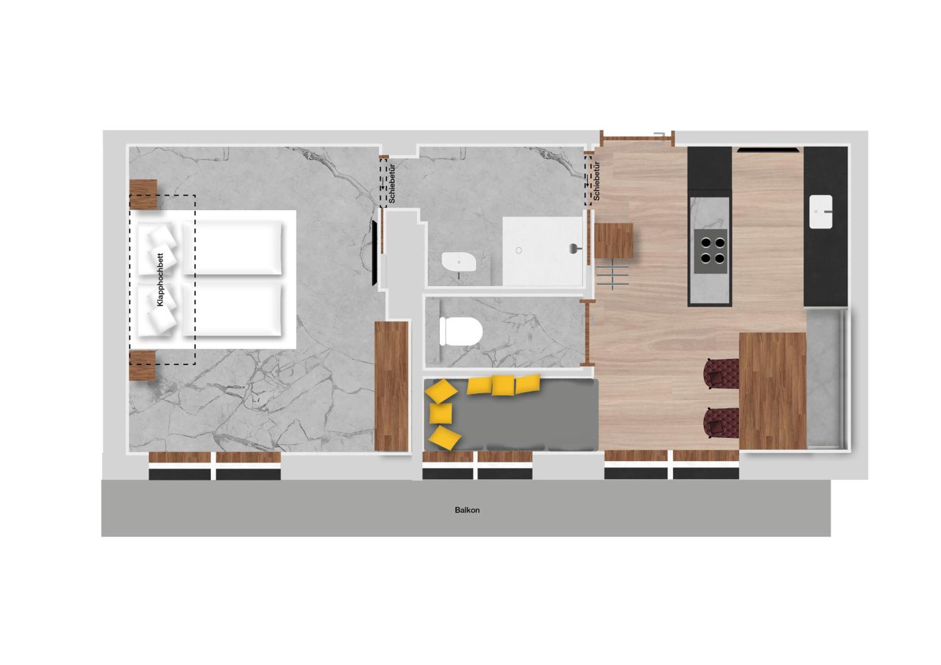 One-Bedroom Apartment