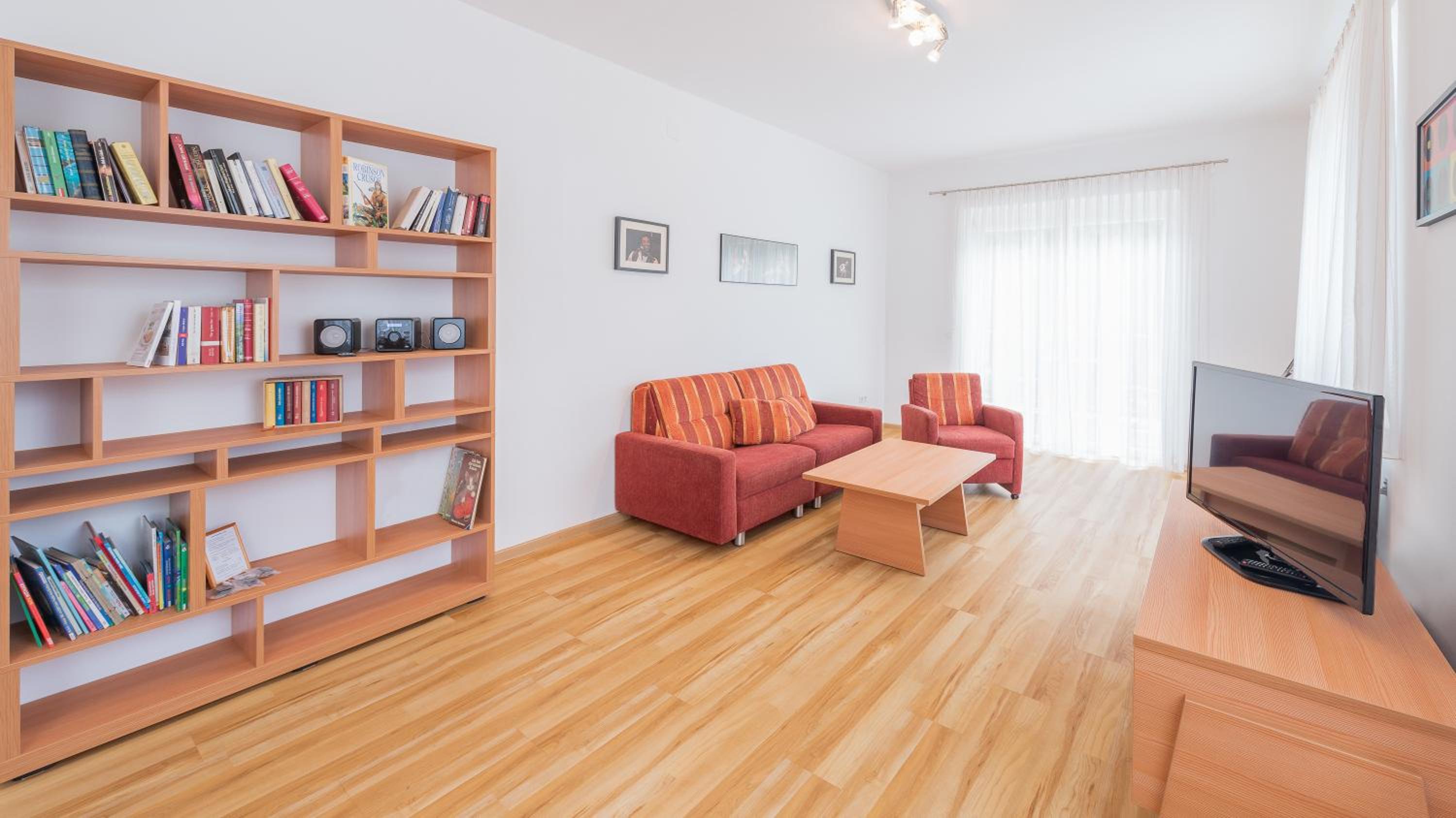 Two-Bedroom Apartment with Garden View