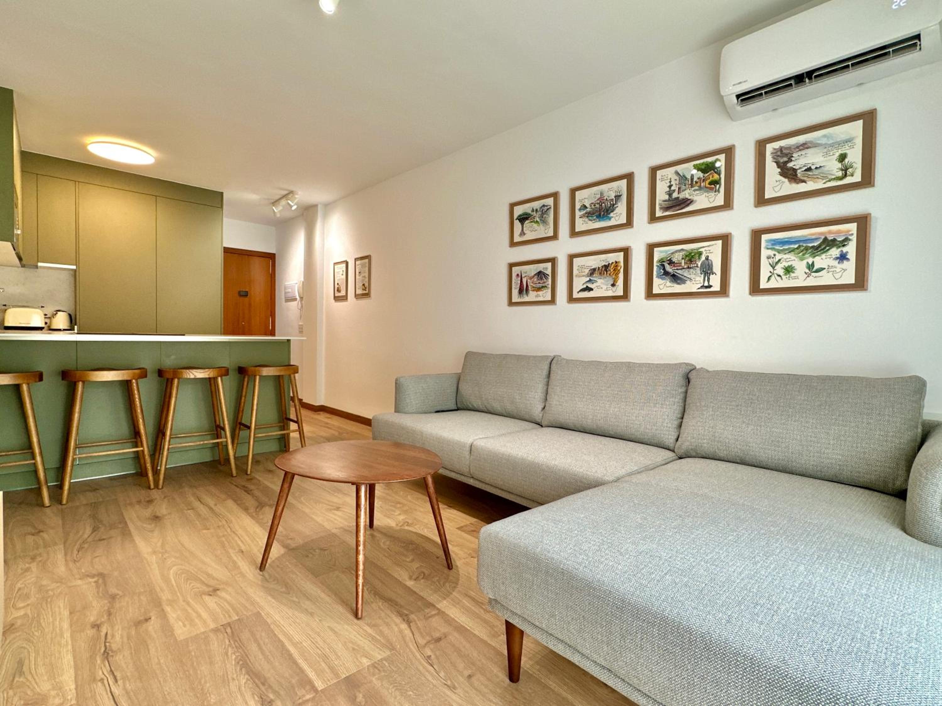 Apartamento de dos habitaciones