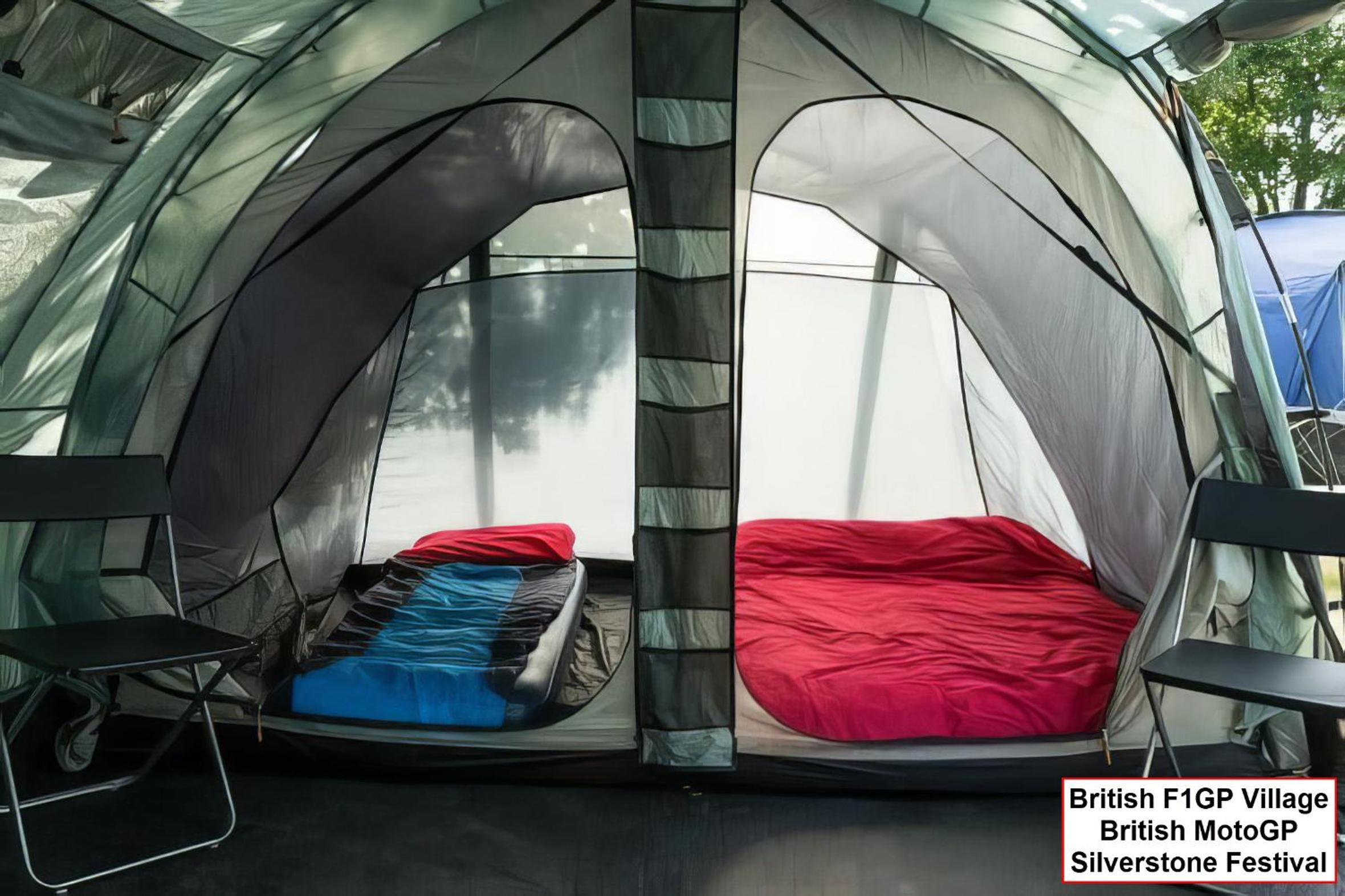 British MotoGP 8 Person Standard Tent