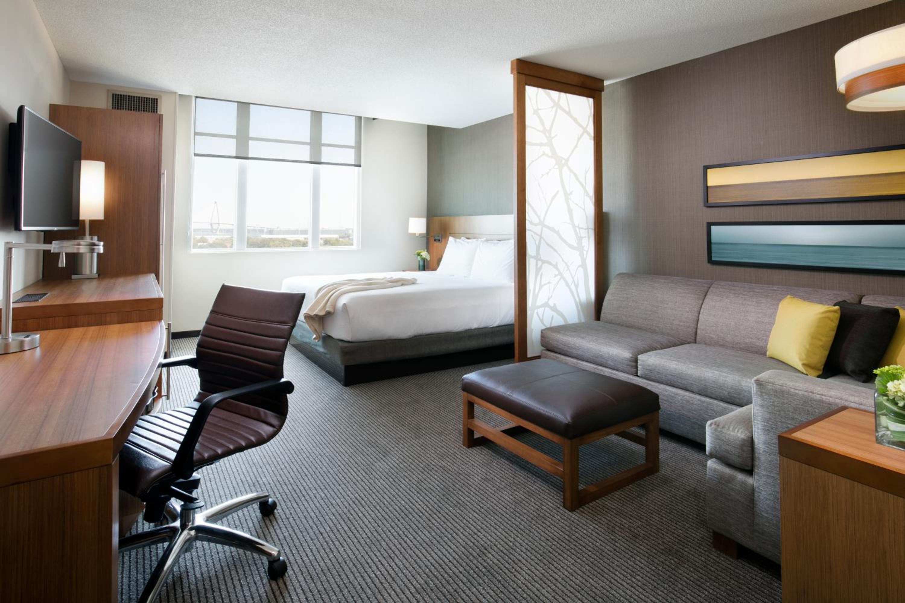 King Room with Sofa Bed and Roll-In Shower - Disability Access
