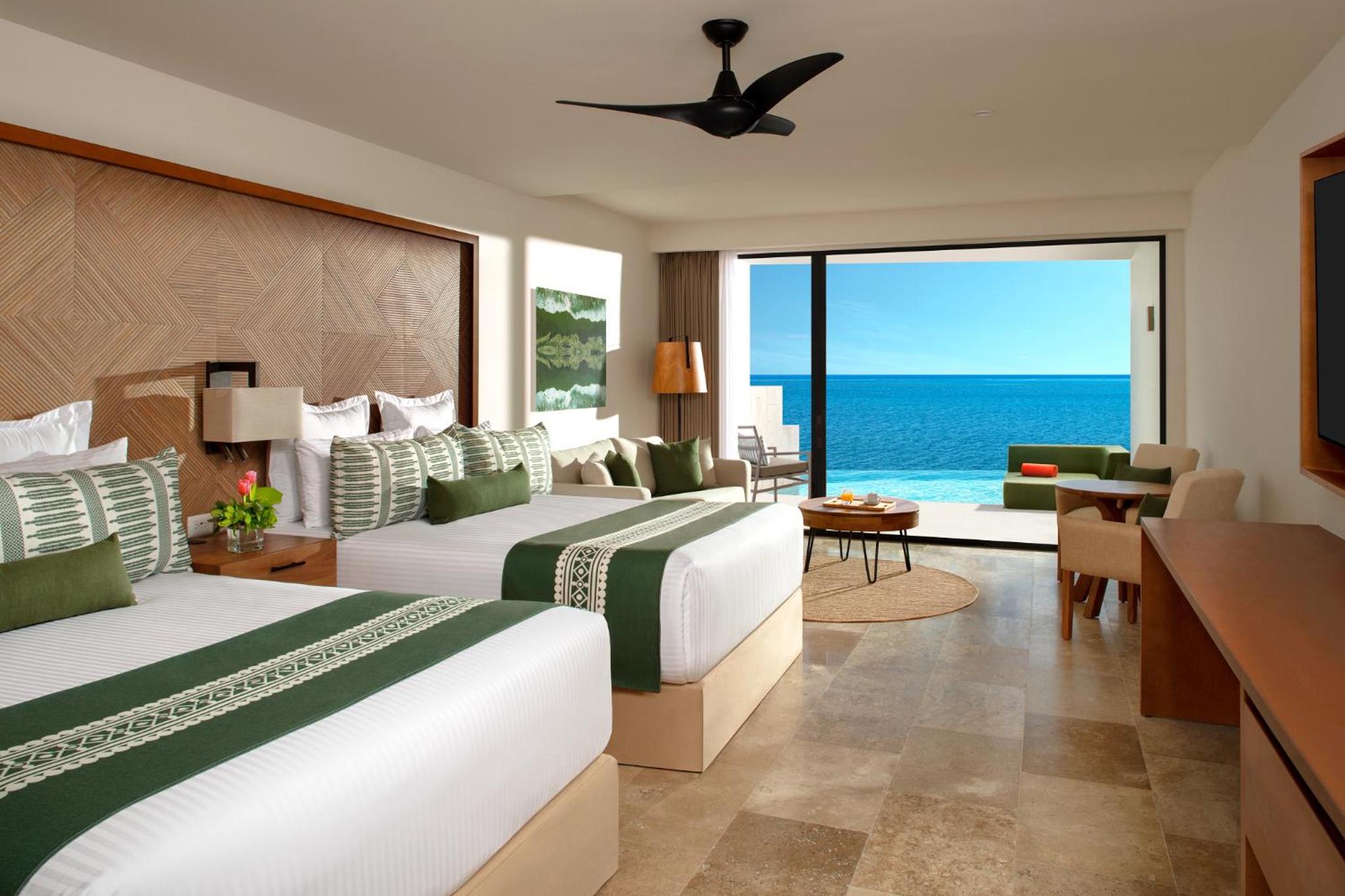 Relax in elegance with stunning ocean views.