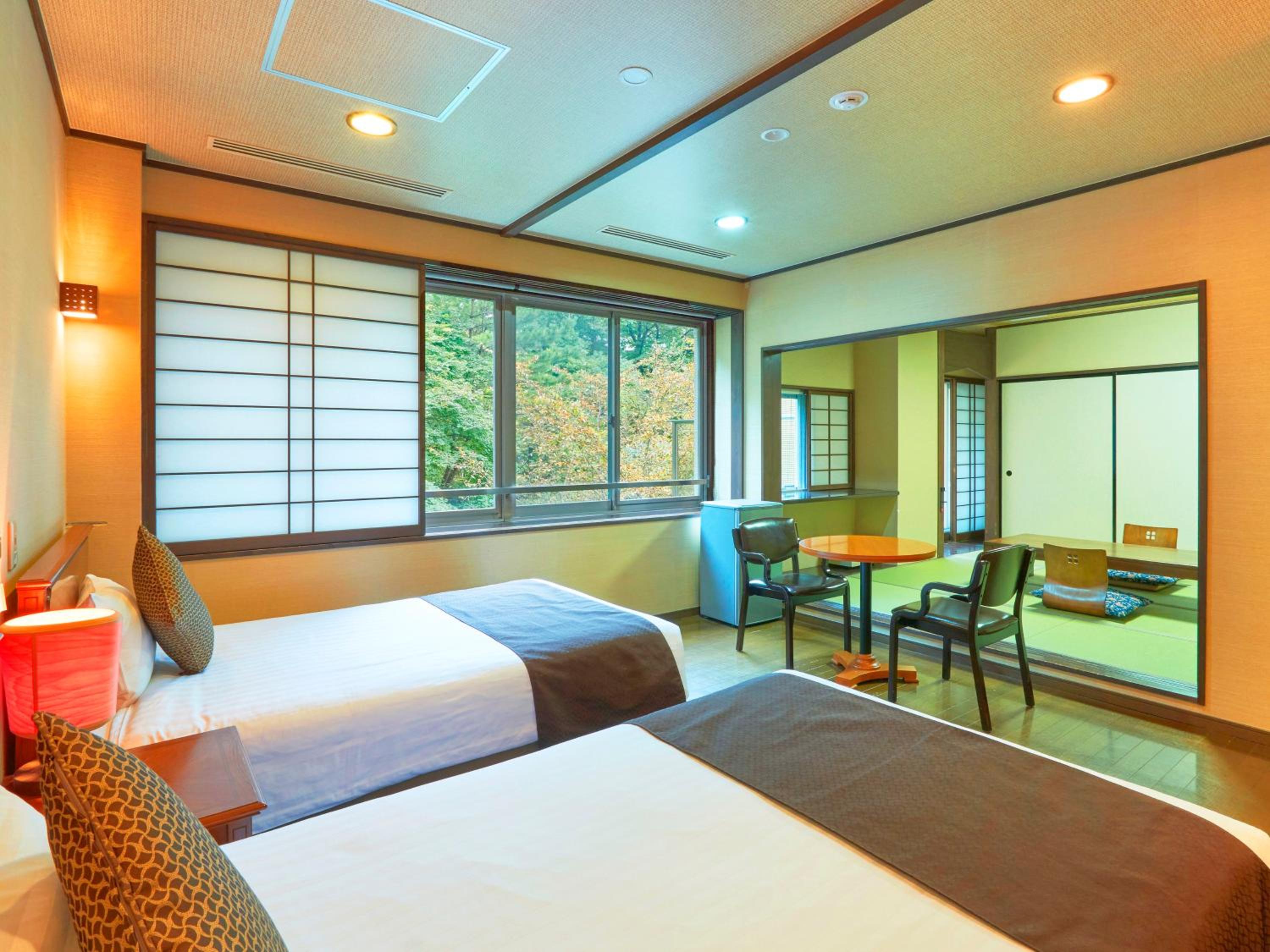 Special Japanese Western style room with open-air bath