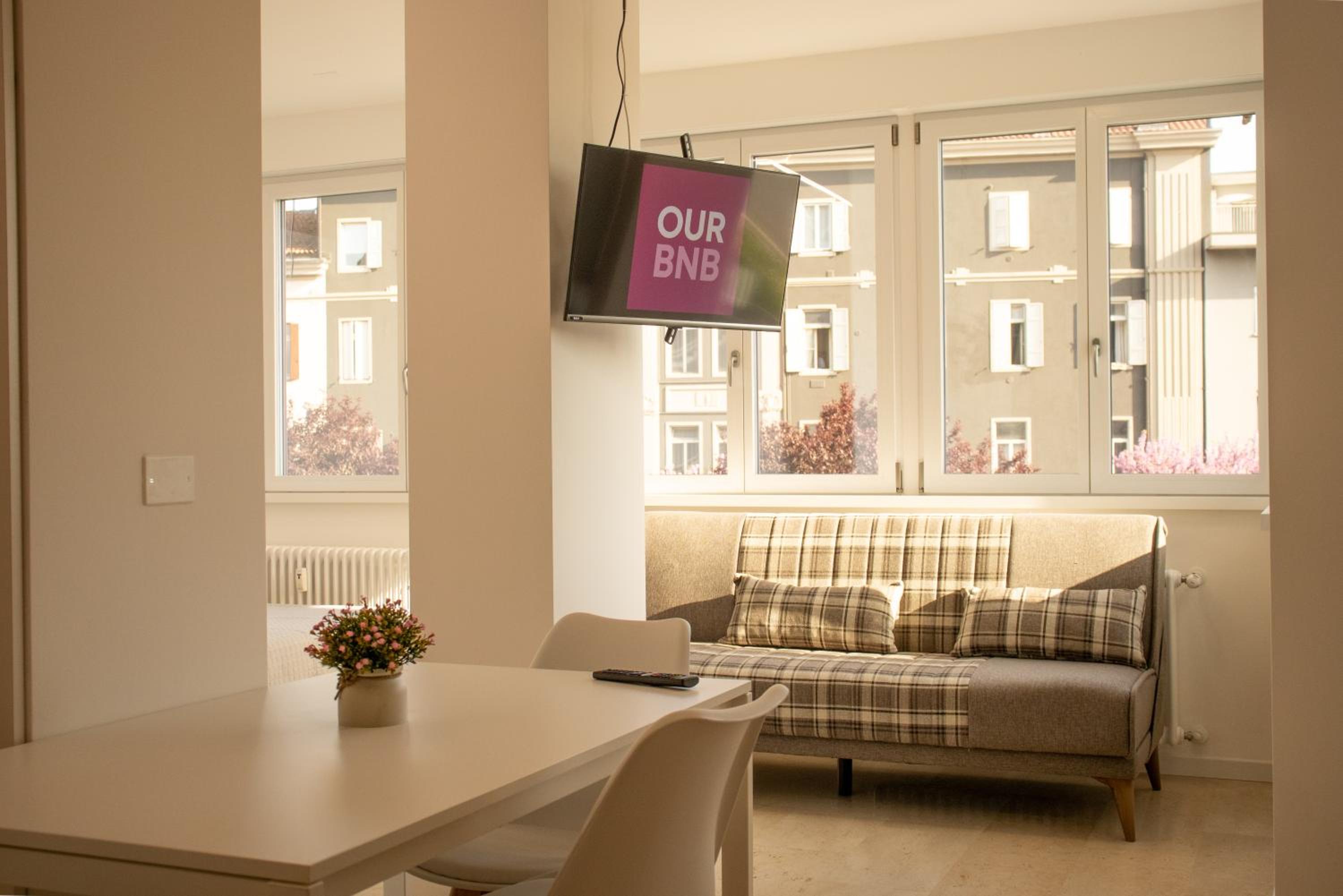 Deluxe One-Bedroom Apartment with City View