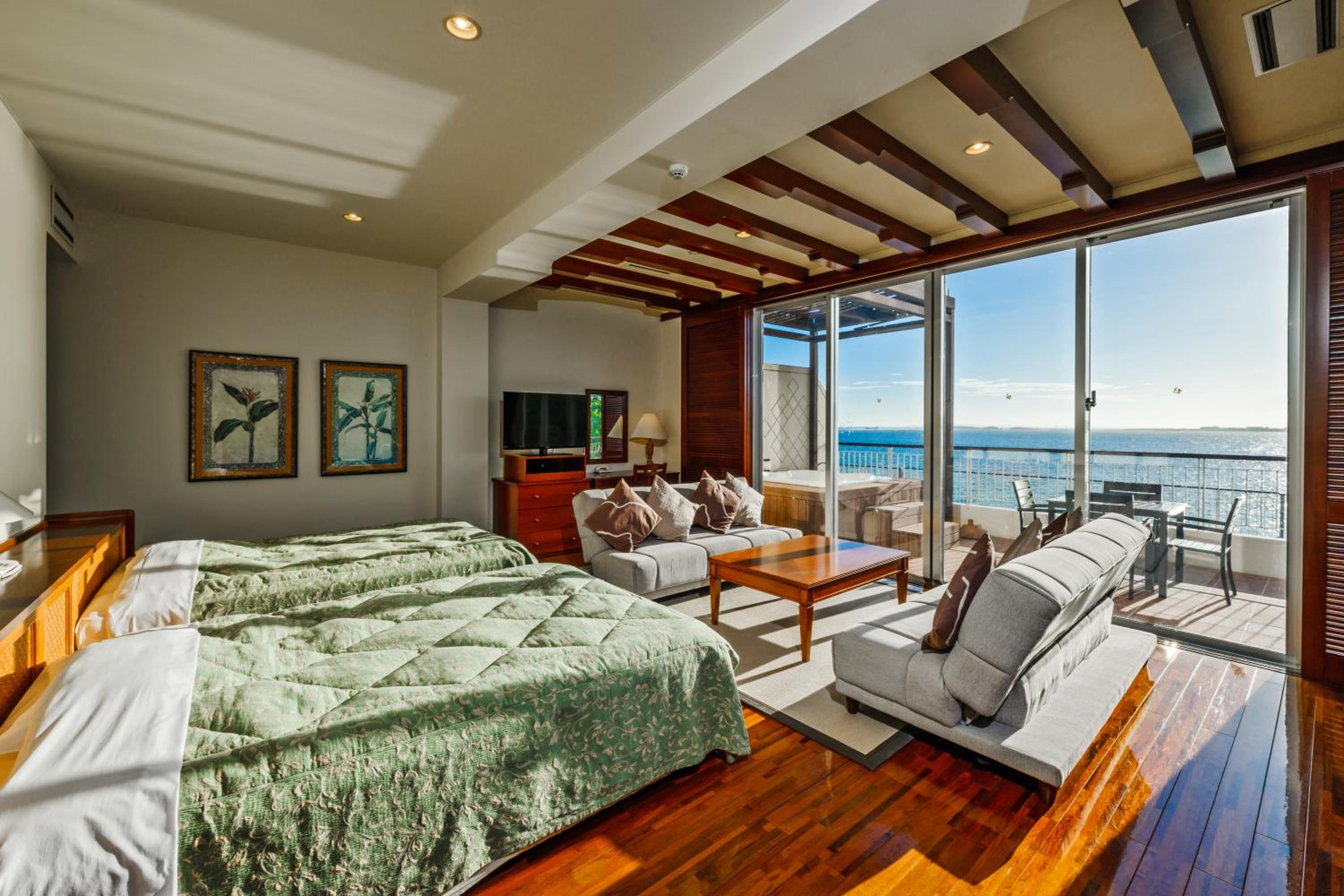 Abian Beachside Cottage Premium Room with Ocean View with Jet bath 1F