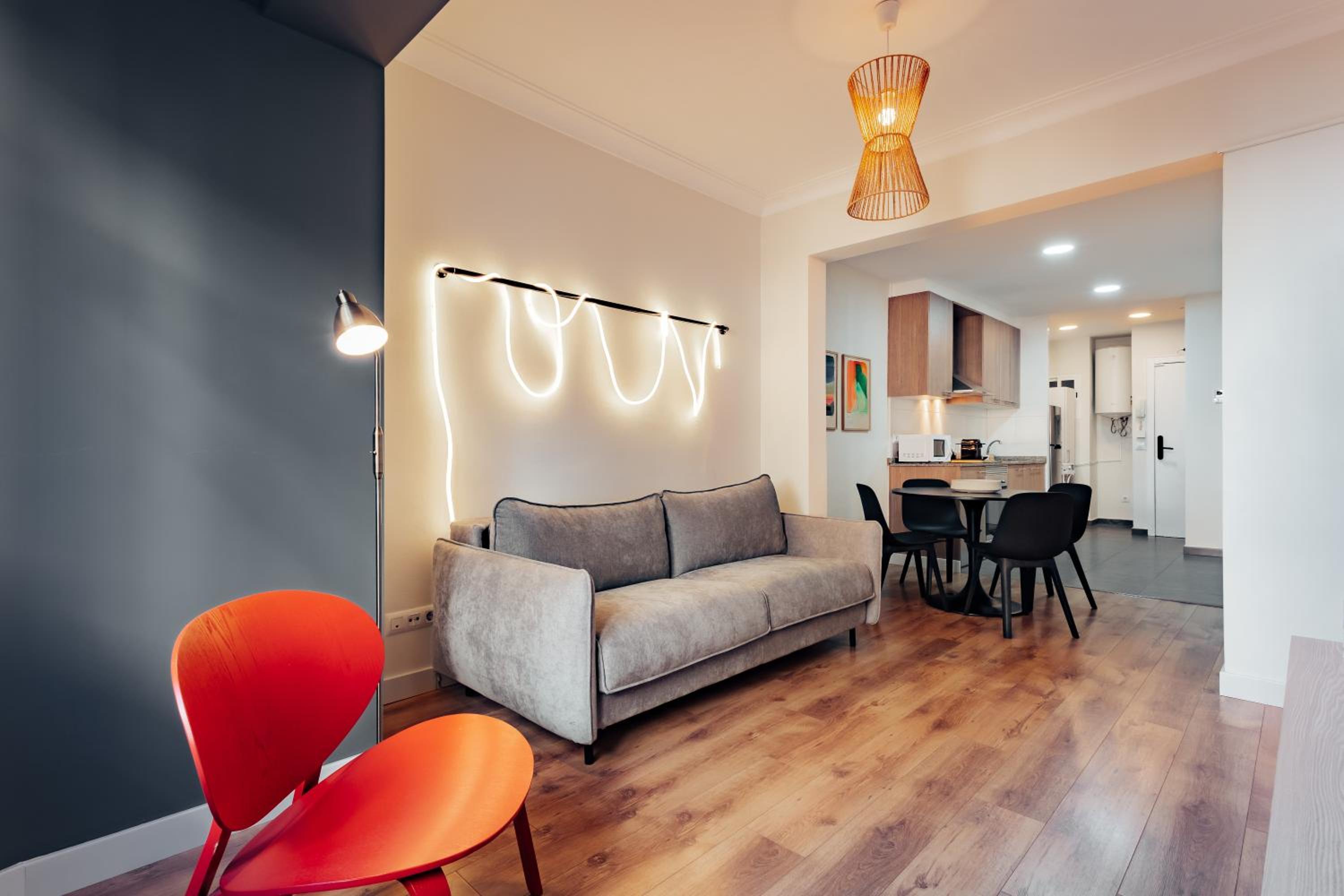 Apartamento de dos habitaciones