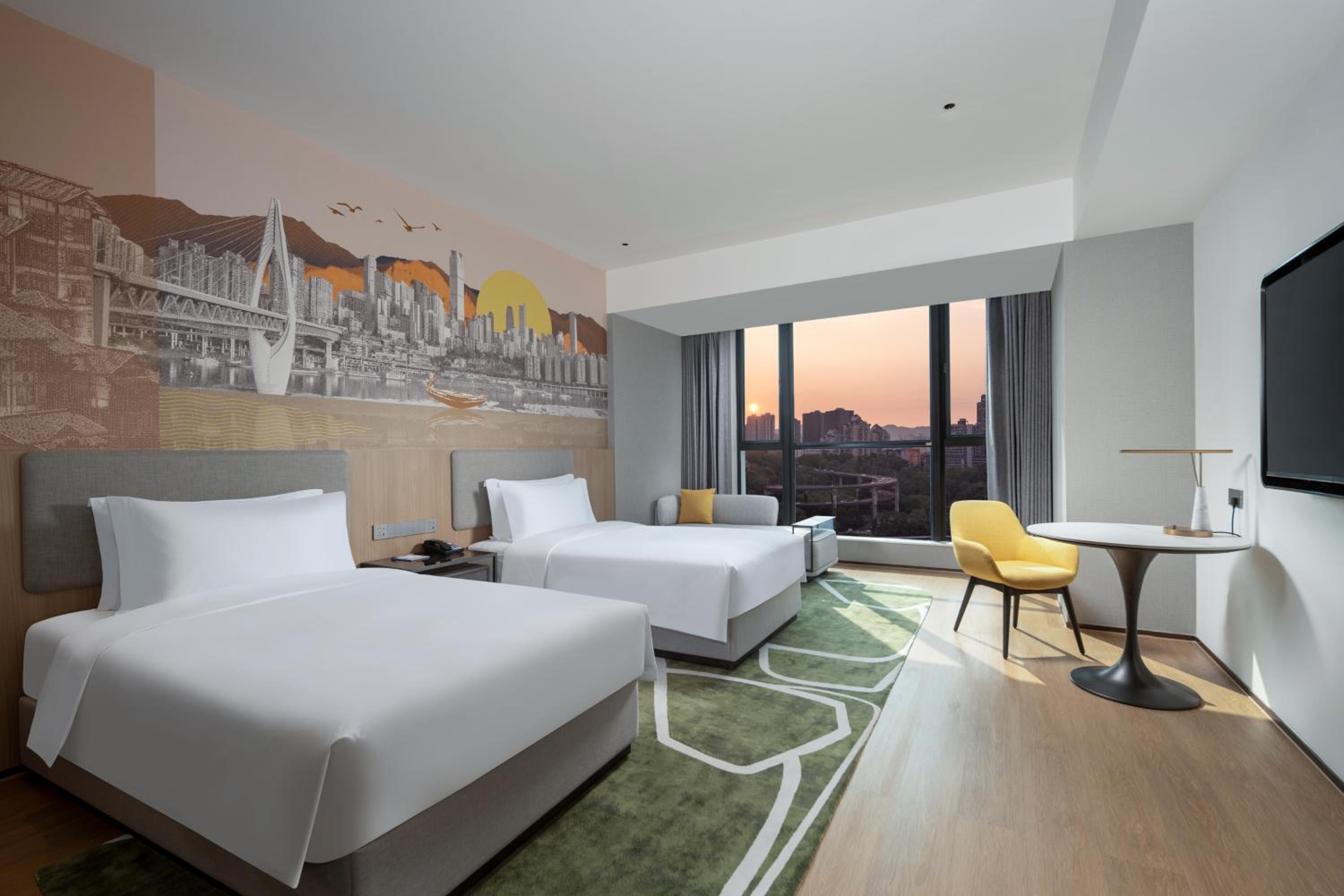 Premium Double Room with Two Double Beds photo 1