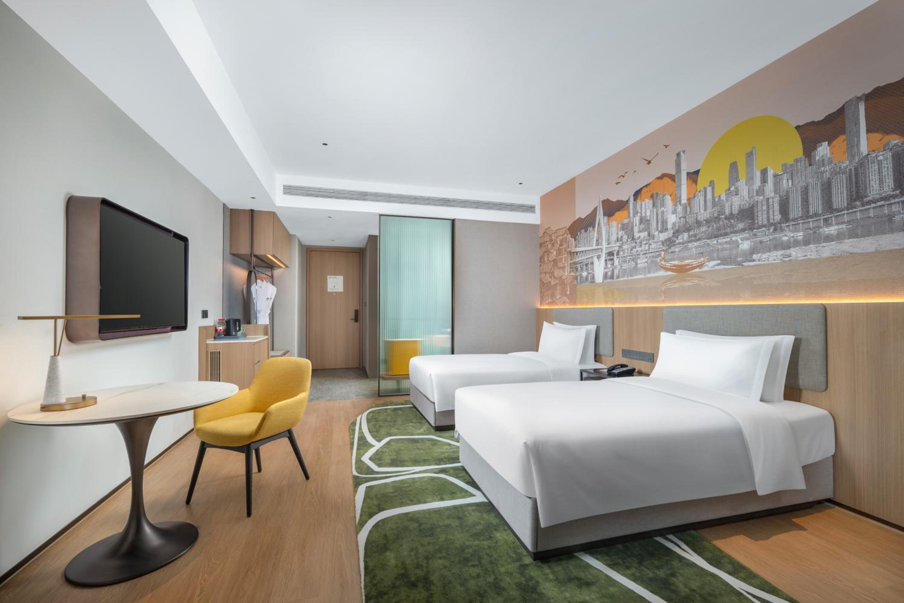 Premium Double Room with Two Double Beds photo 2