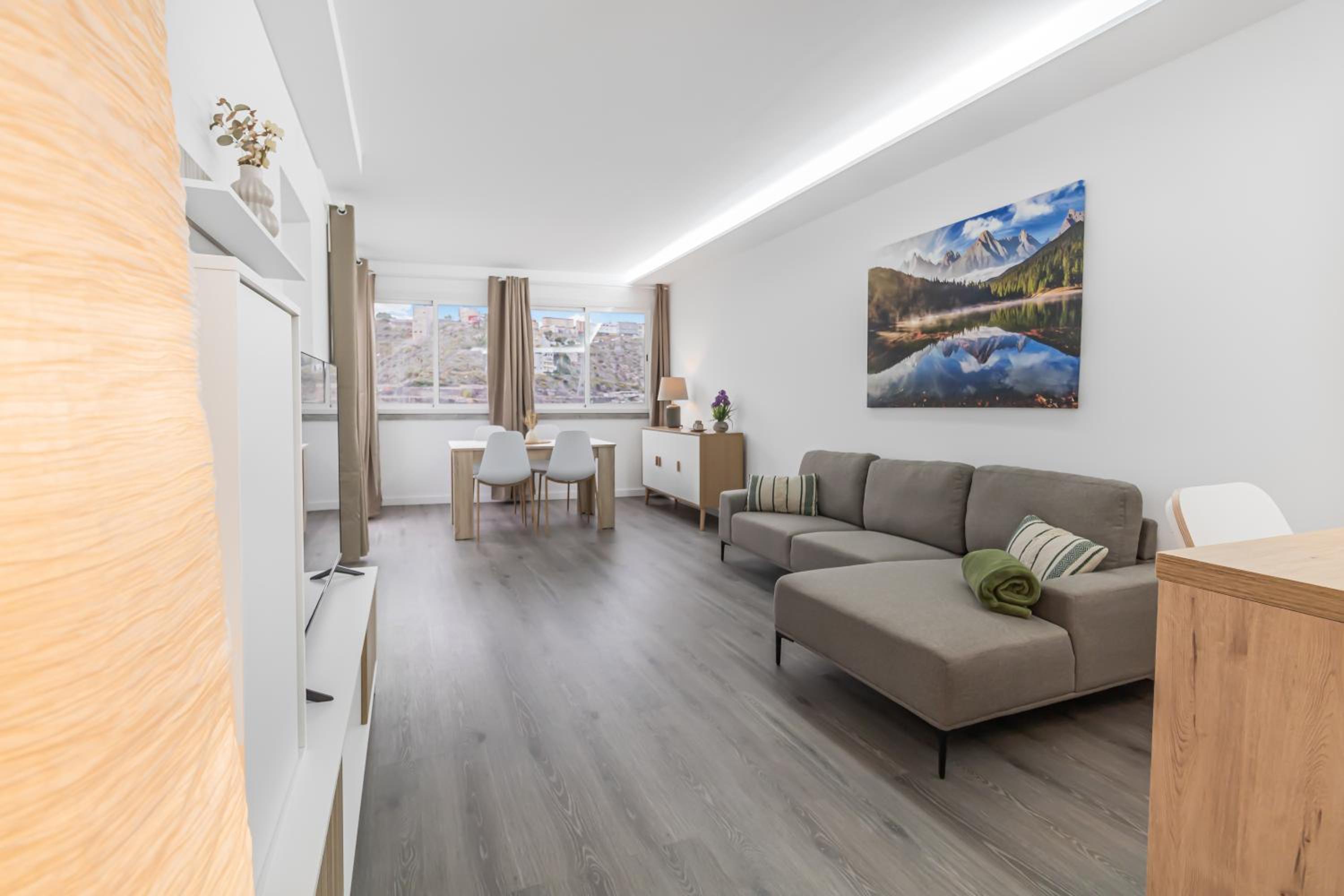 Apartamento de dos habitaciones