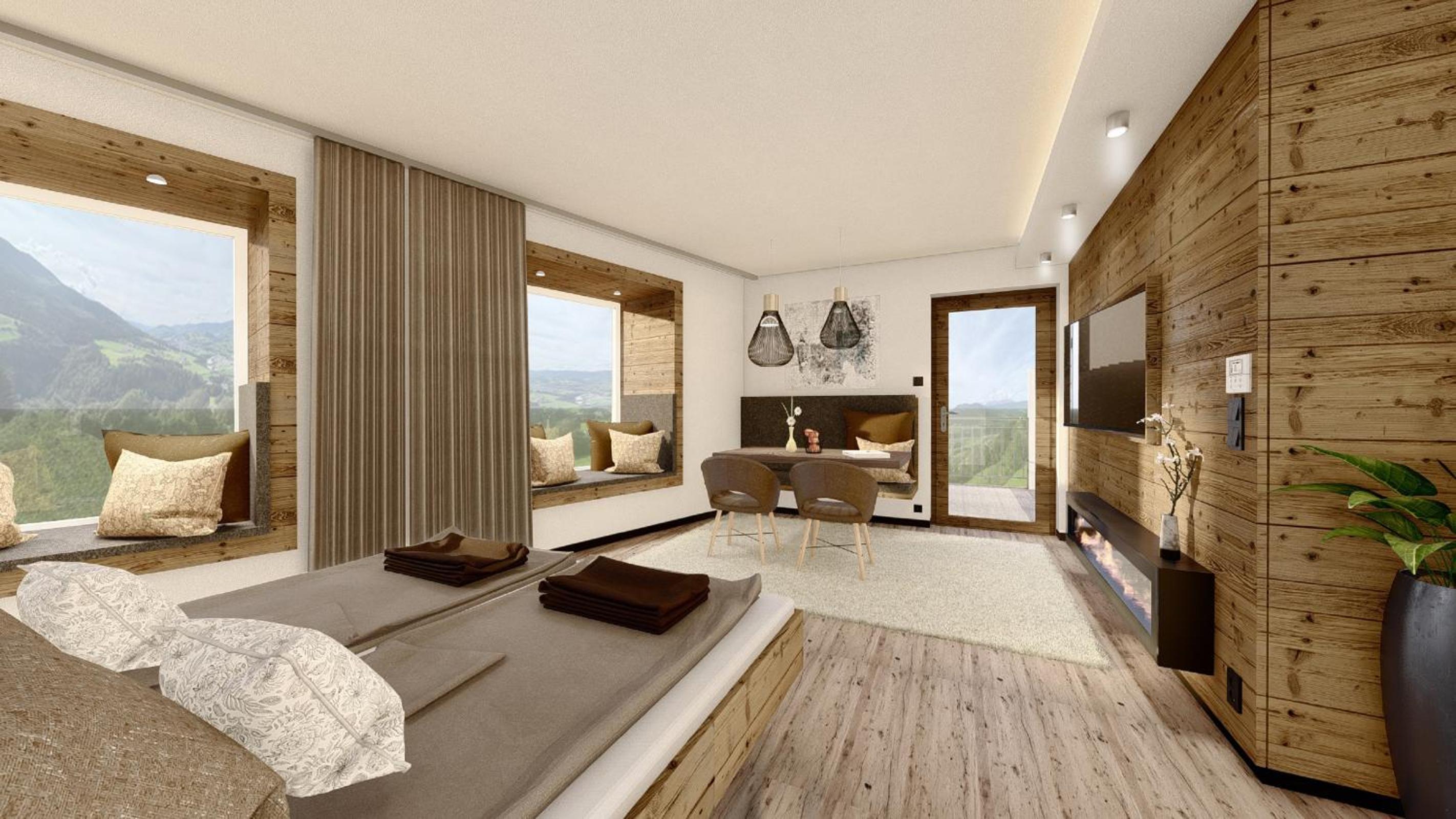 Junior Suite with Mountain View