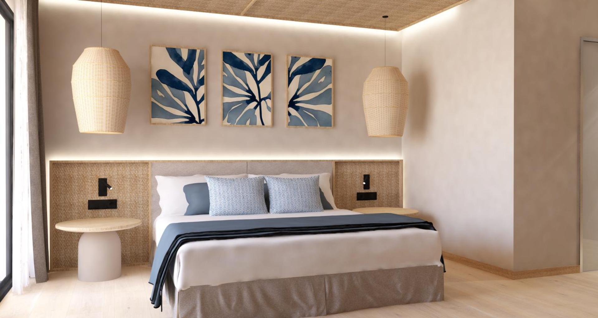 Habitación Doble o con Dos Camas con Vista al Mar