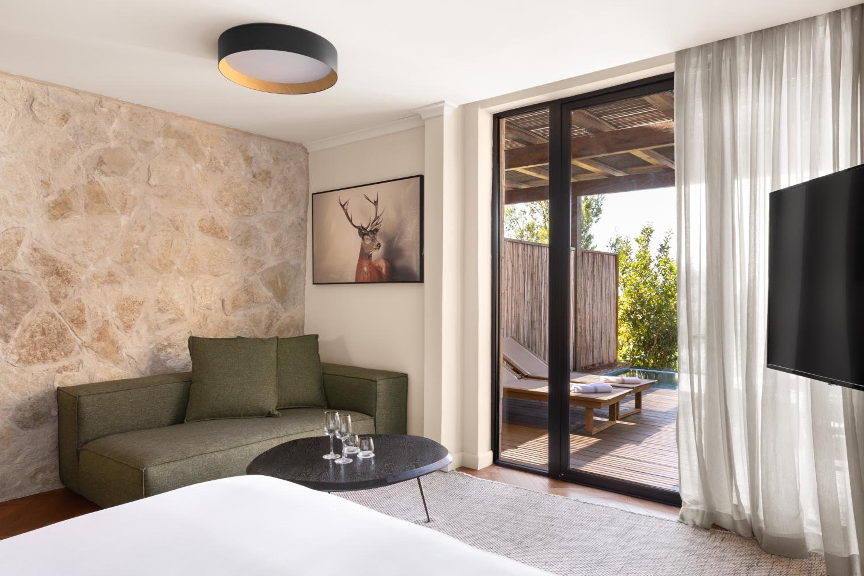 Junior Suite with Private Pool and Judean Mountain View
