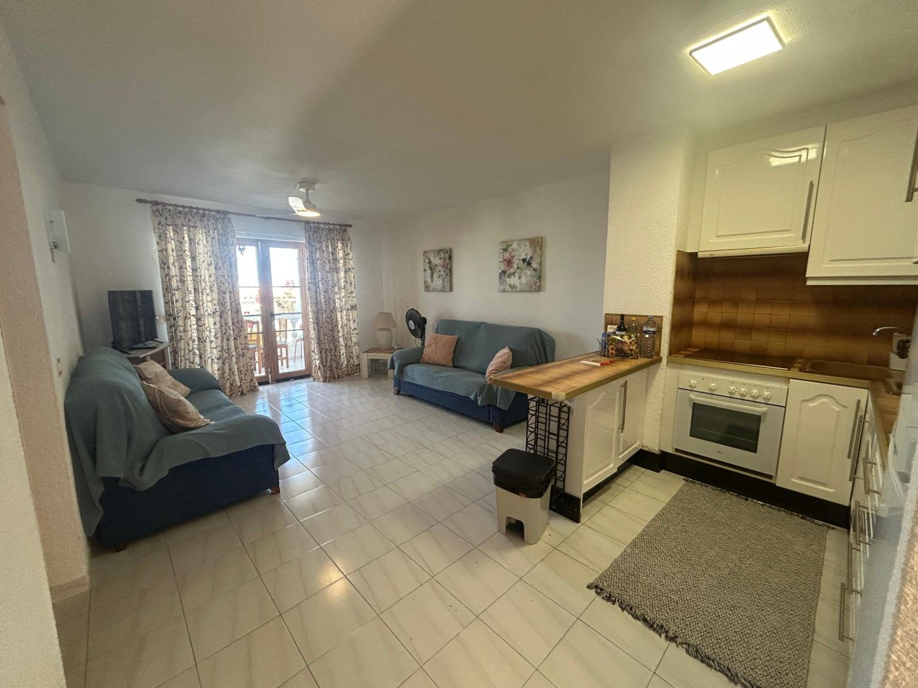 Apartamento de dos habitaciones
