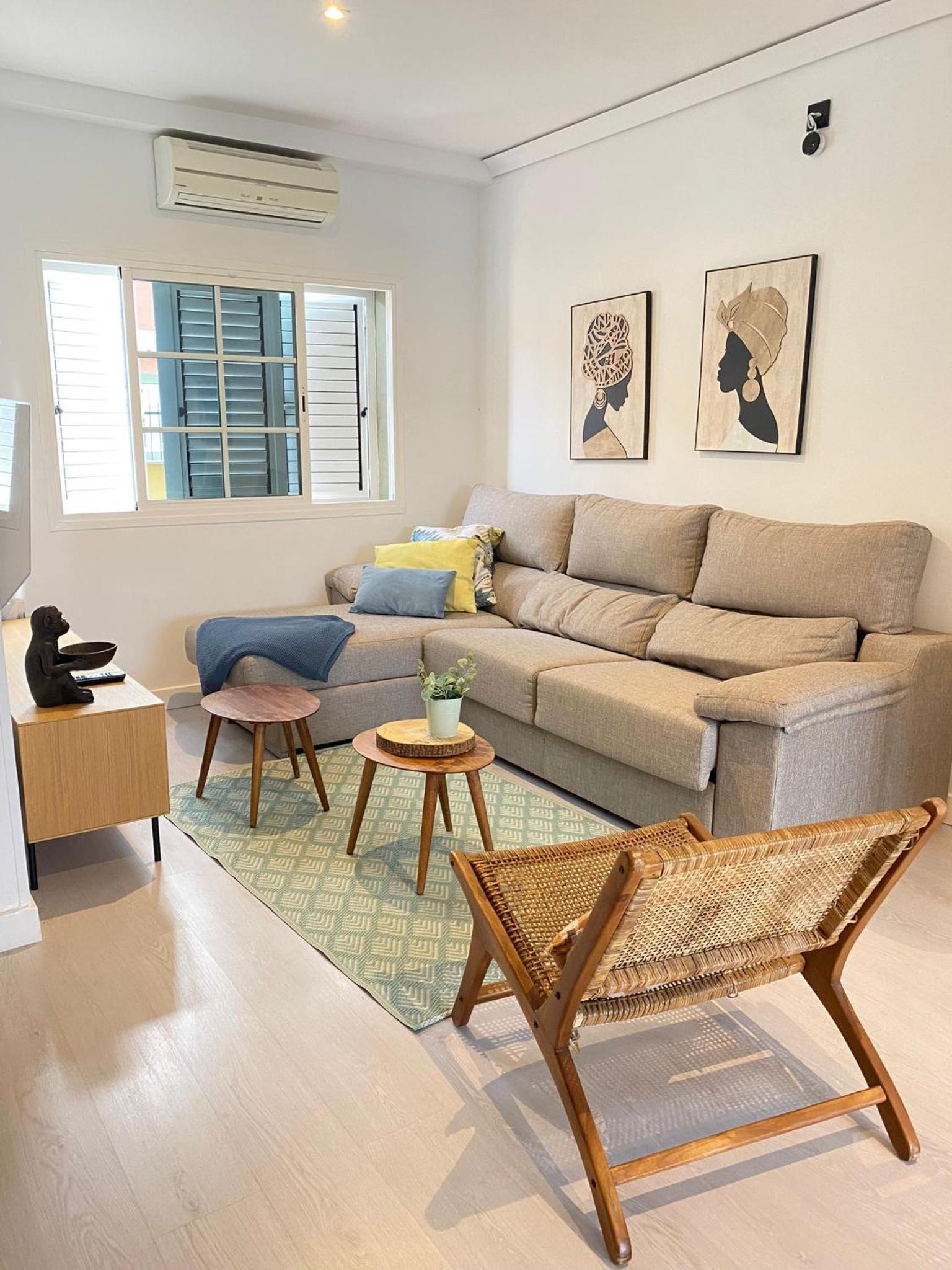 Apartamento de dos habitaciones