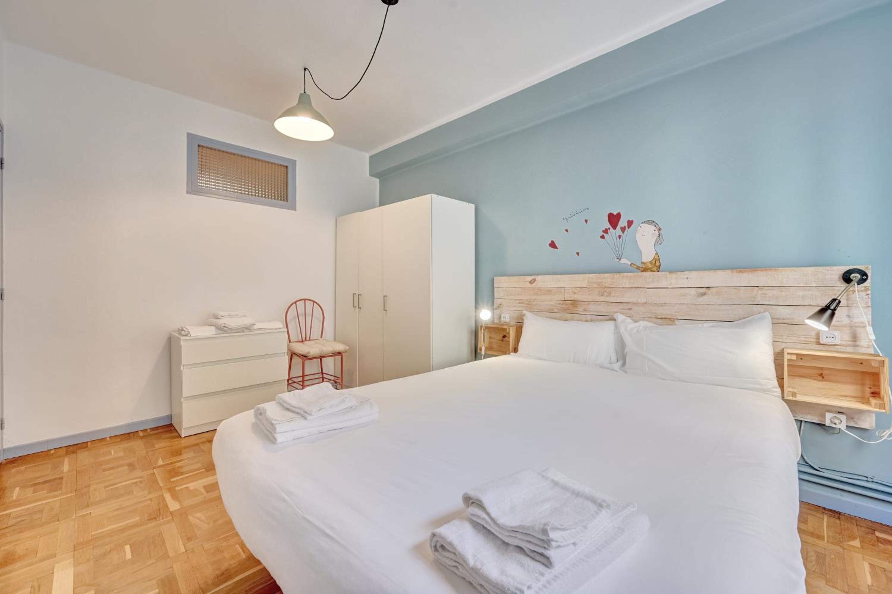 Apartamento de dos habitaciones