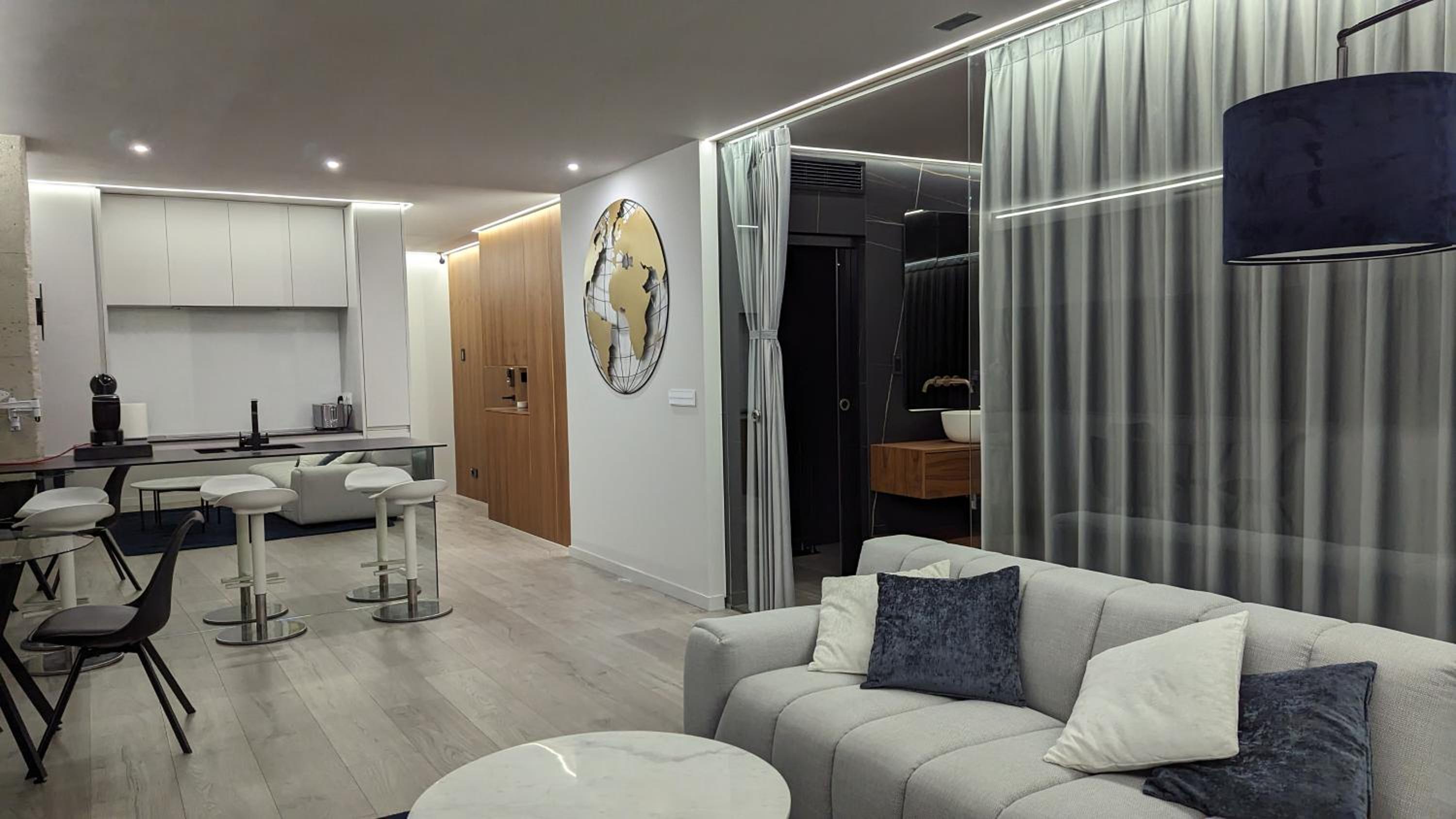 Apartamento de dos habitaciones