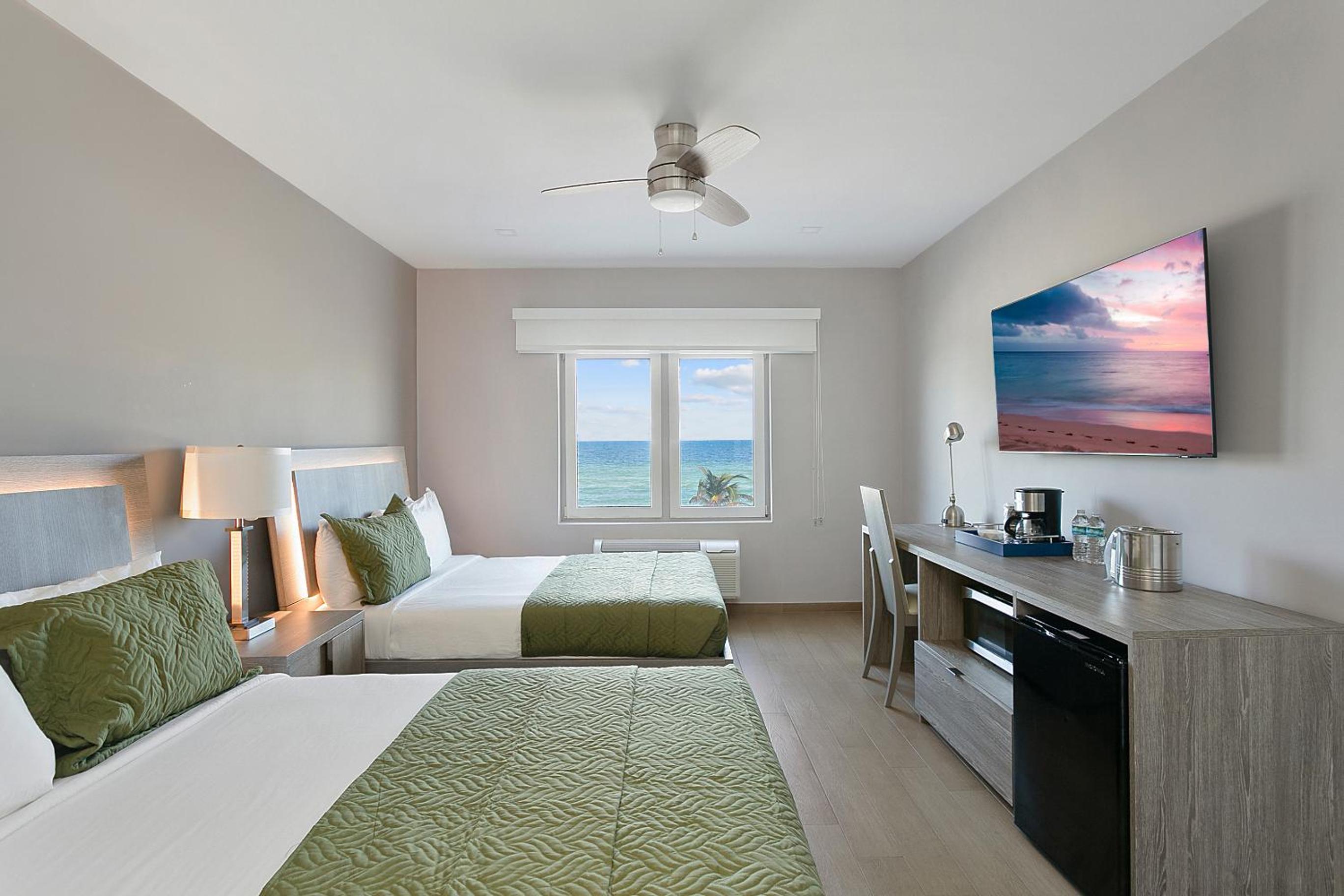 Ocean Front Room with Two Double Beds