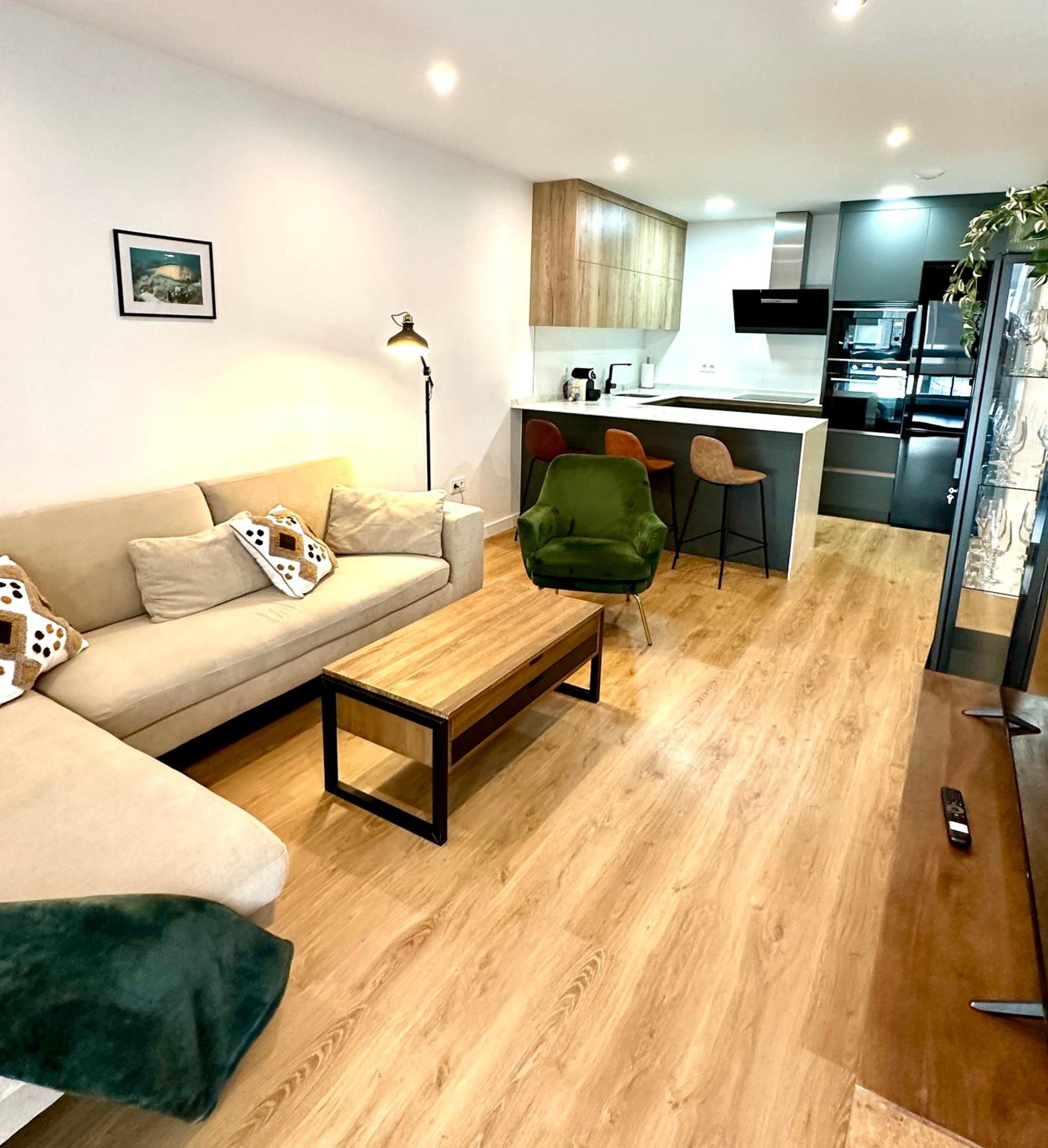 Apartamento de dos habitaciones