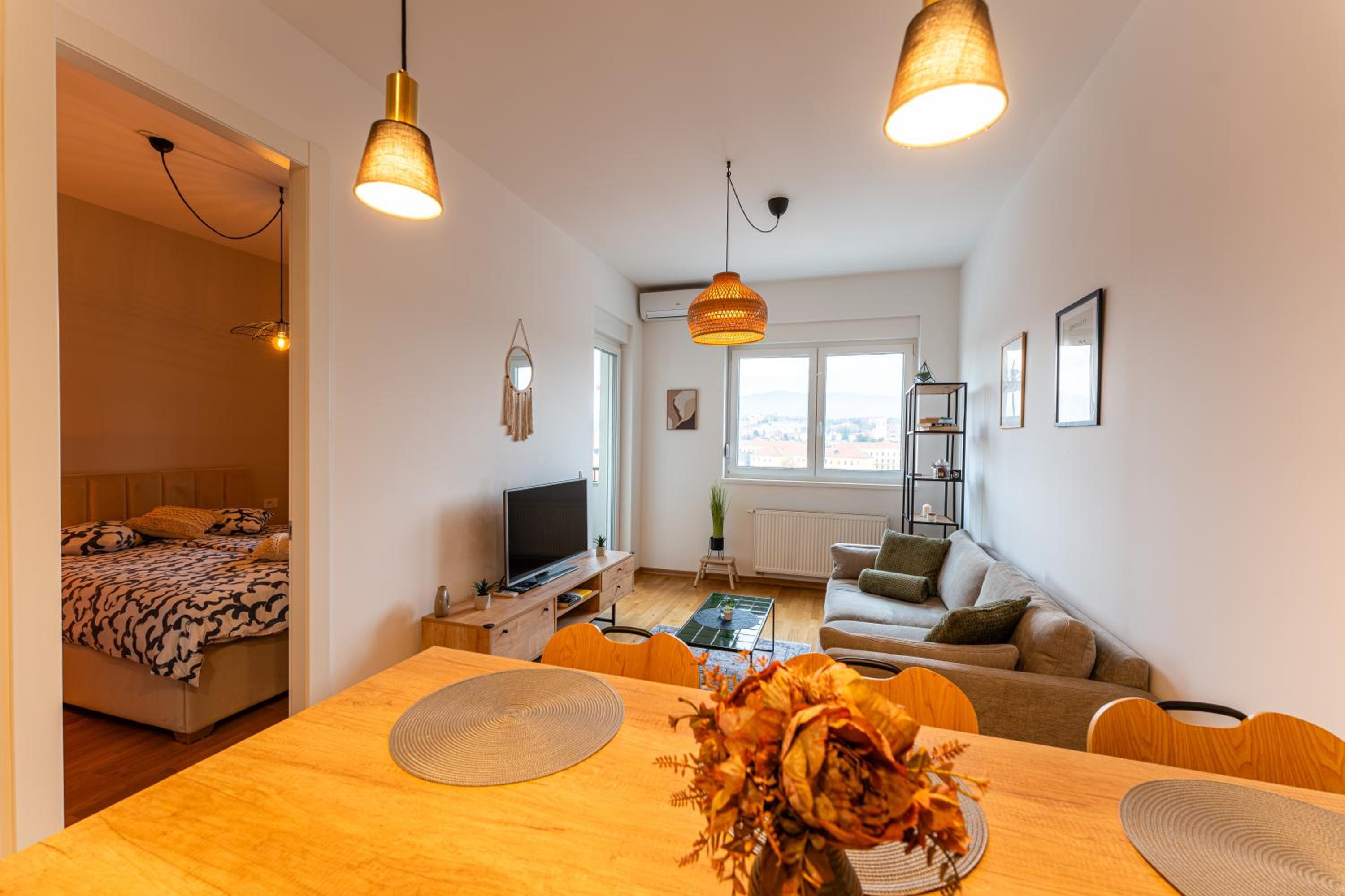 One-Bedroom Apartment With Balcony