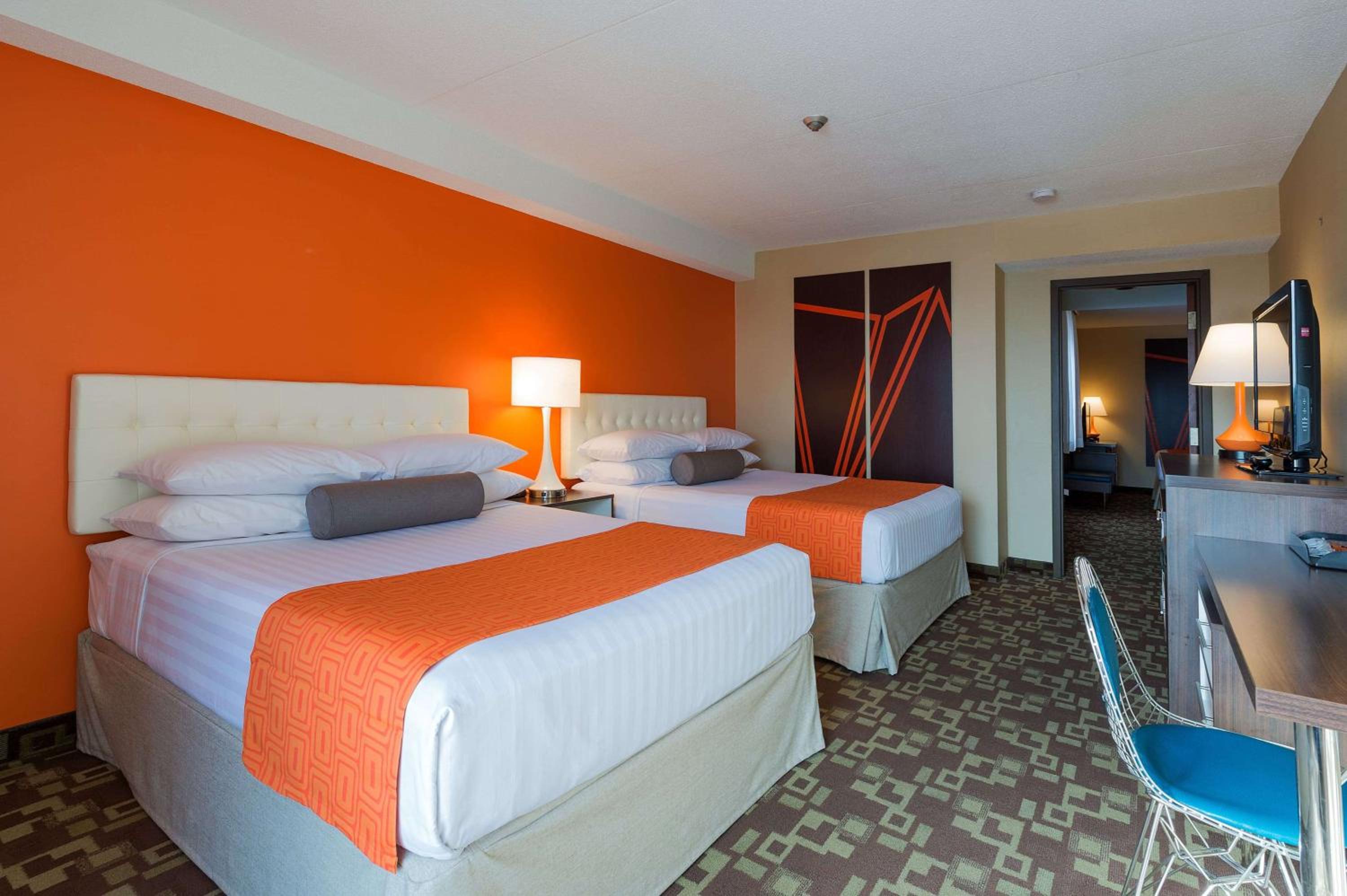 Superior Room with Two Queen Beds and Sofa Bed - Non-Smoking