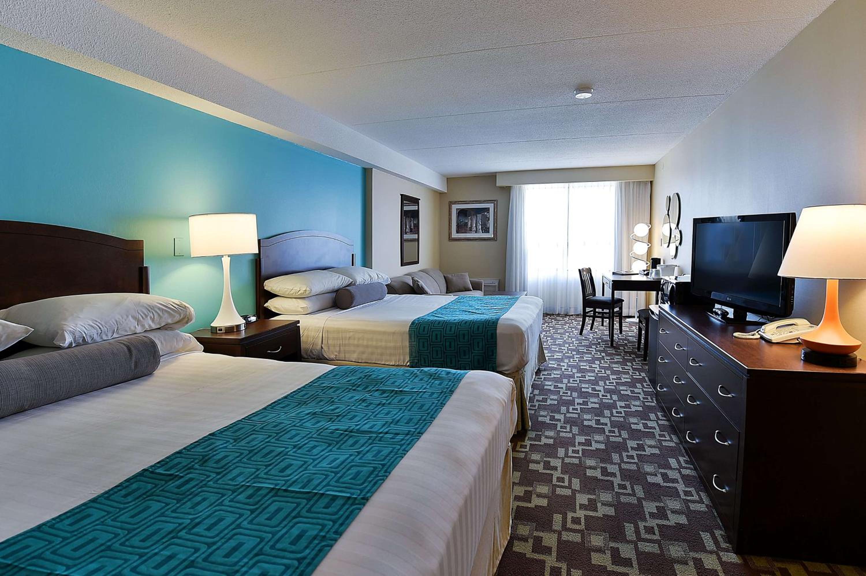 Superior Room with Two Queen Beds and Sofa Bed - Non-Smoking