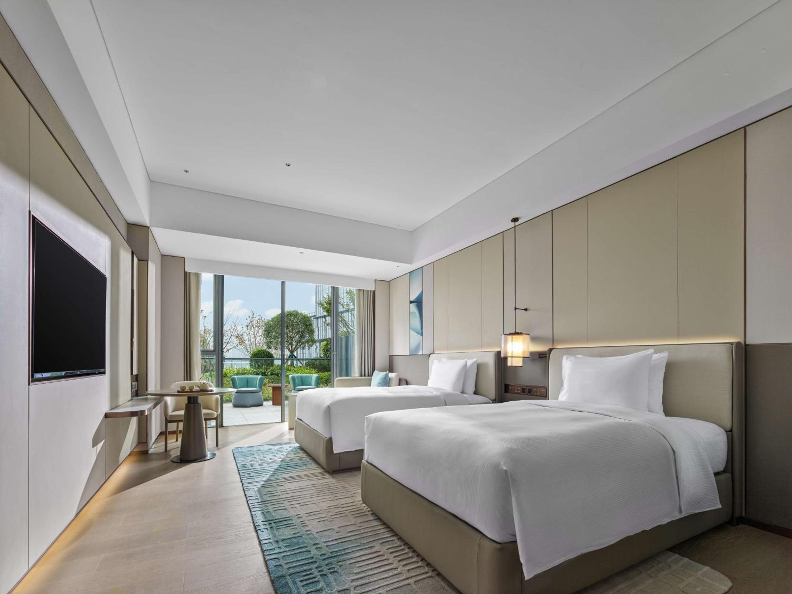 Deluxe Twin Room with Private Garden