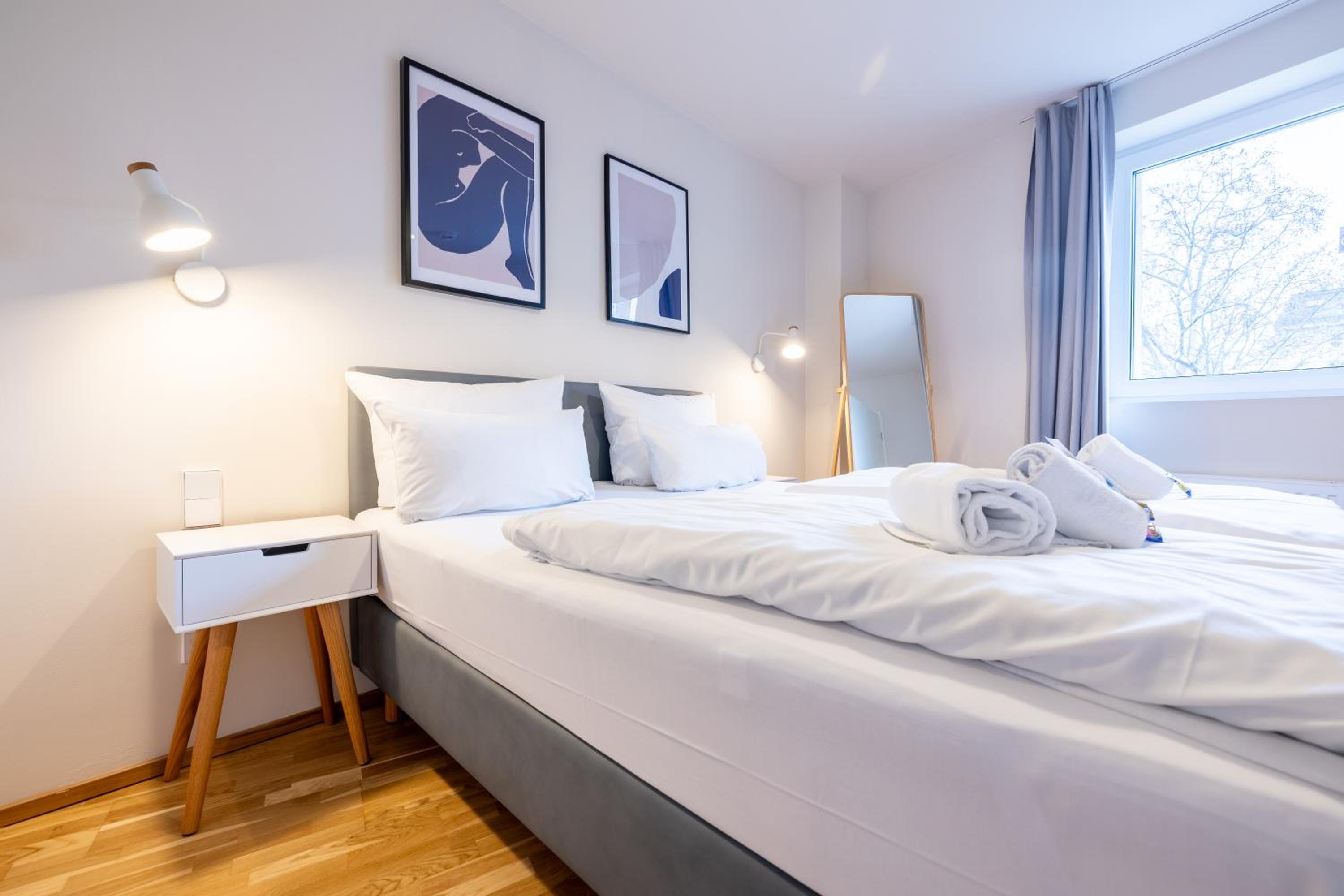 Two-Bedroom Apartment with Balcony