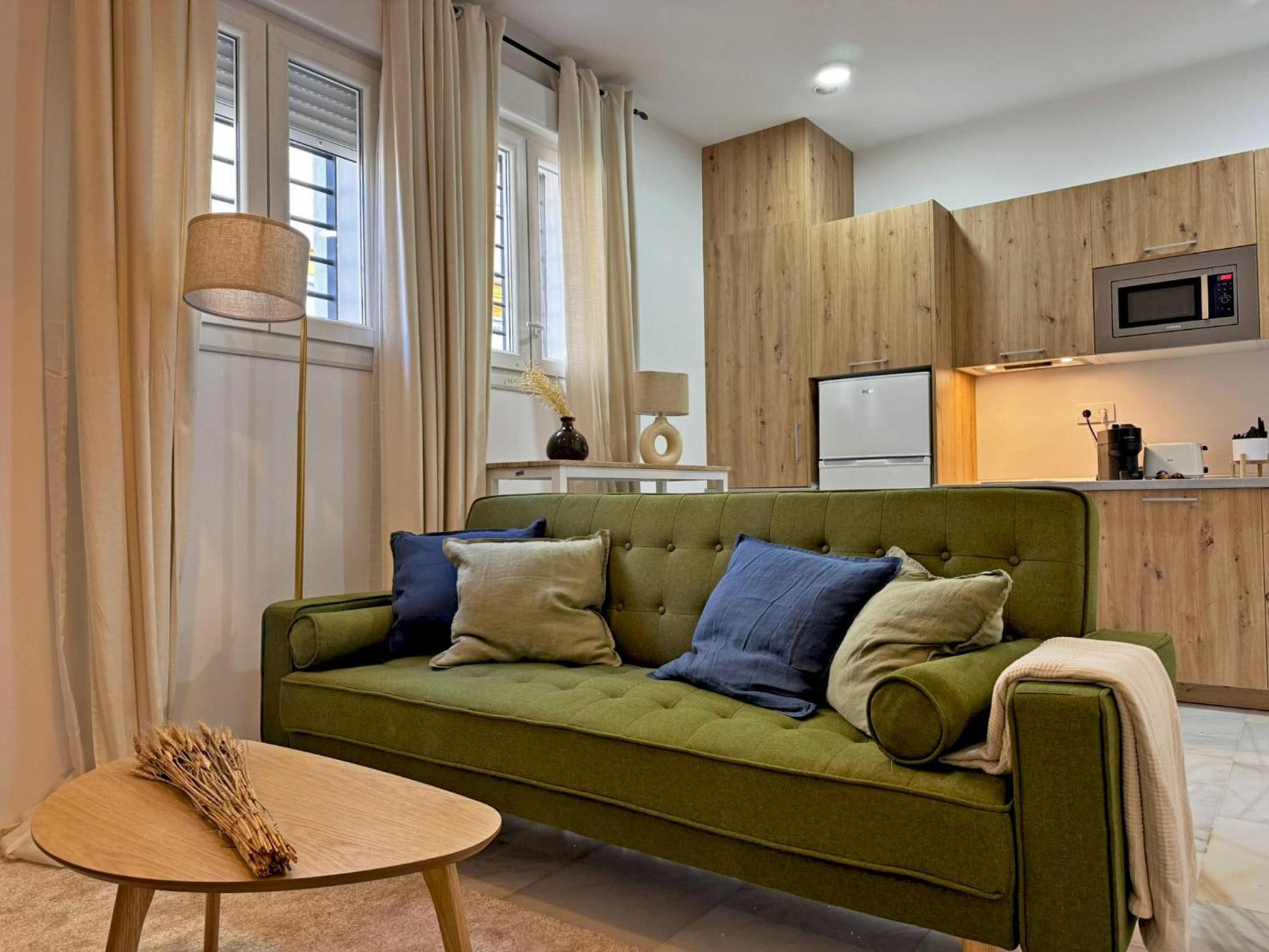 Apartamento de dos habitaciones