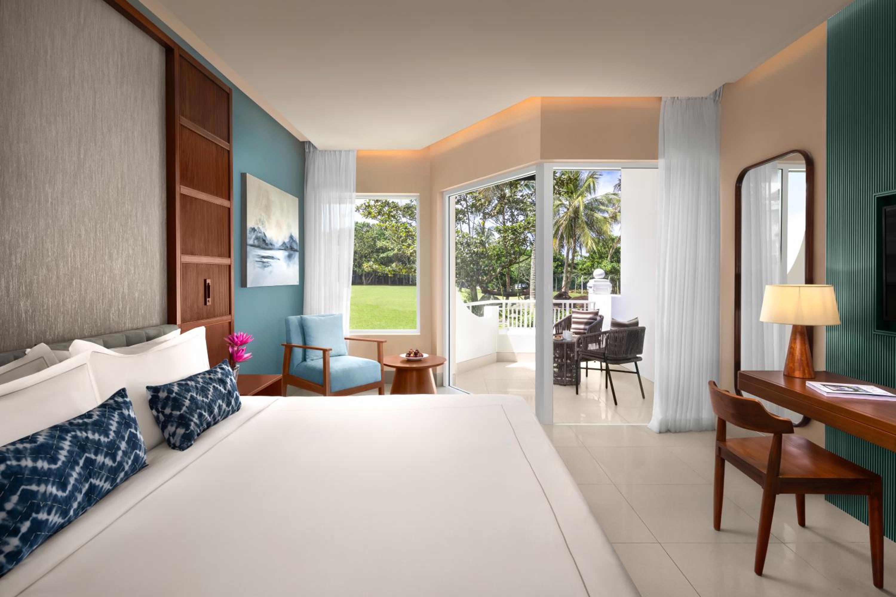 King-Bett-Zimmer mit Superior-Gartenblick