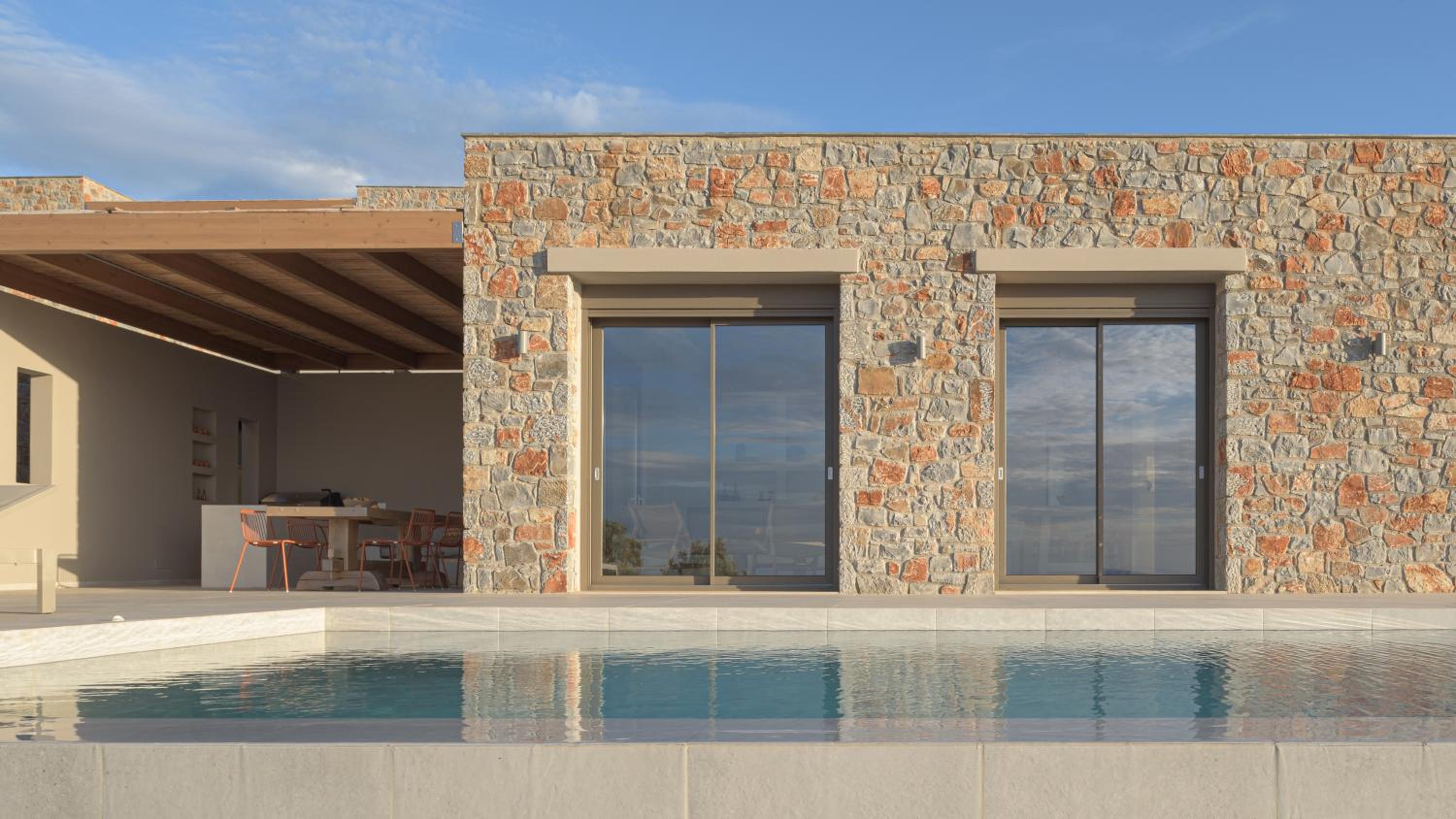 Votsalo Villa  with Pool and Sea View photo 2