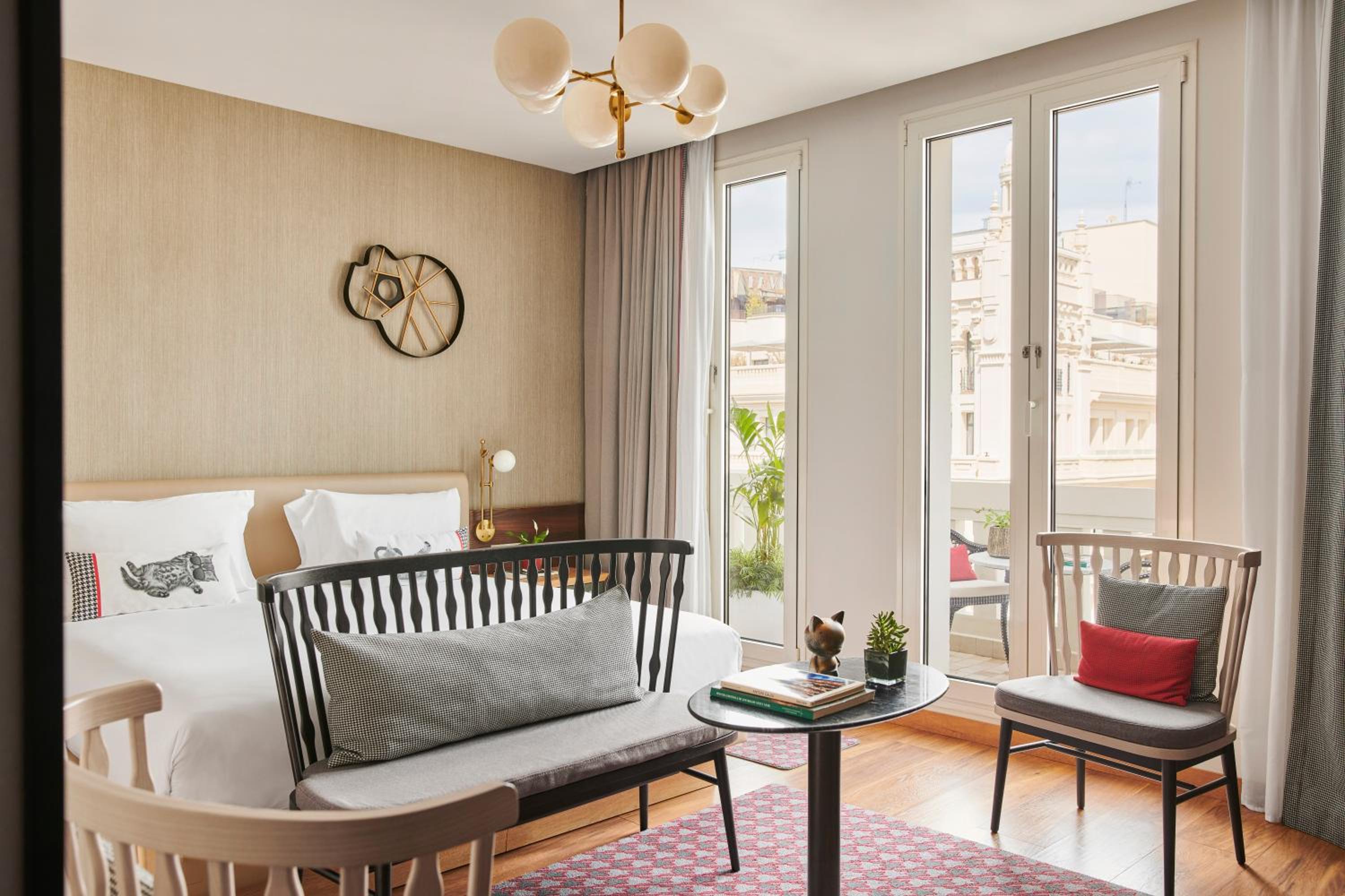 King Room with Terrace and Gran Via View